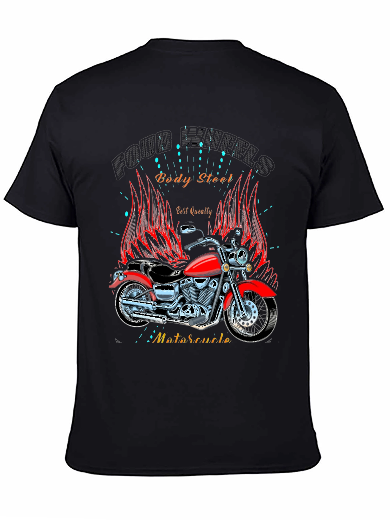 Motorcycle Graphic T-Shirt - Ride in Style!