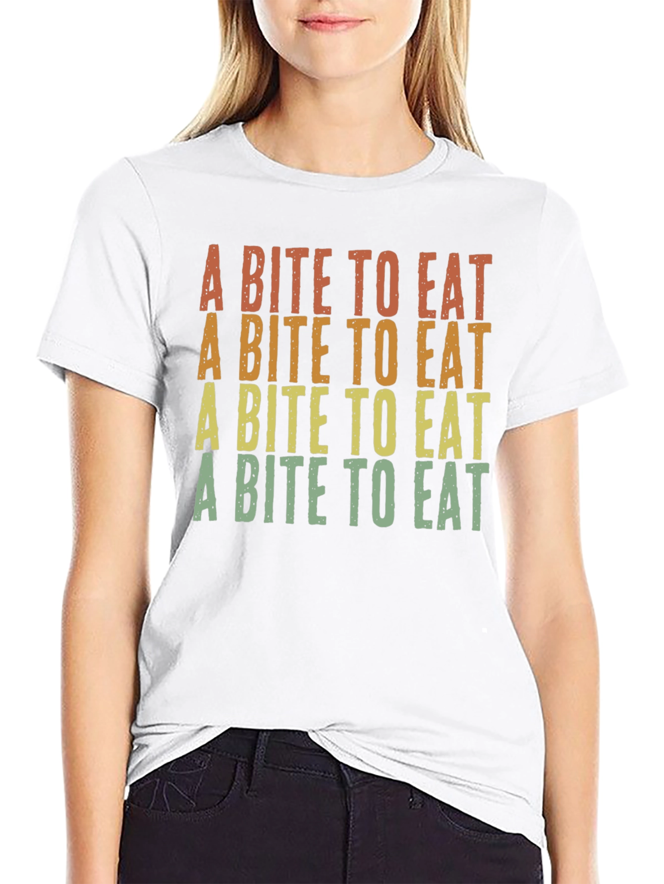 A Bite To Eat Retro Graphic T-Shirt
