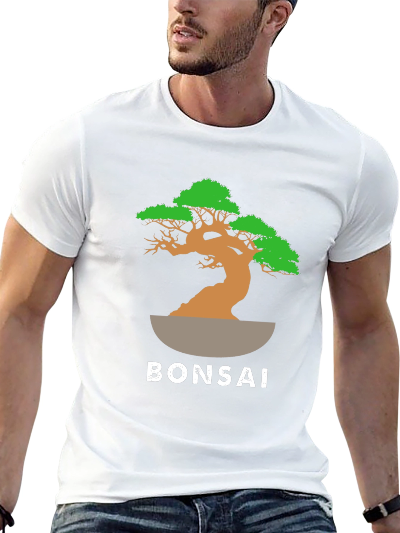 Bonsai Tree Graphic Tee - Stylish & Unique Design
