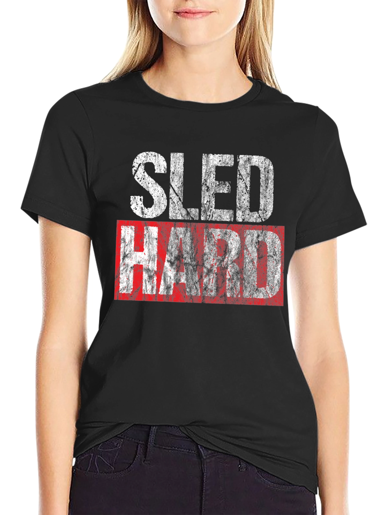 Sled Hard Graphic T-Shirt