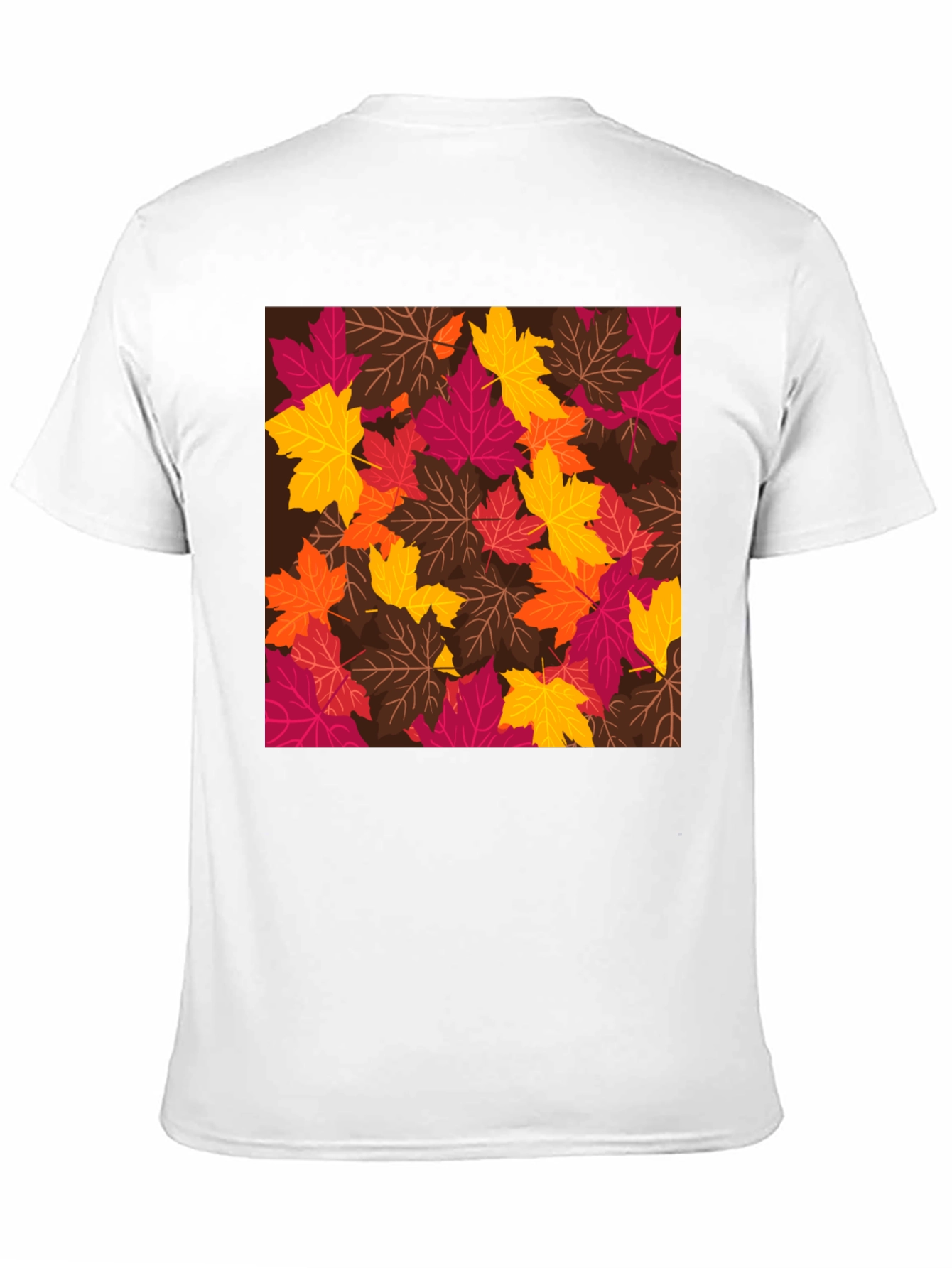 Autumn Leaves Graphic Tee - Stylish Fall T-Shirt
