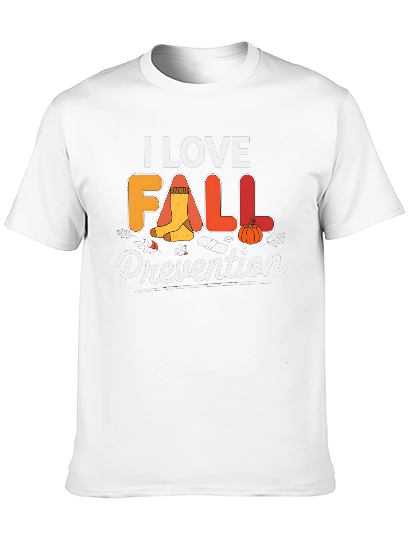 I Love Fall Prevention T-Shirt - Safety Awareness