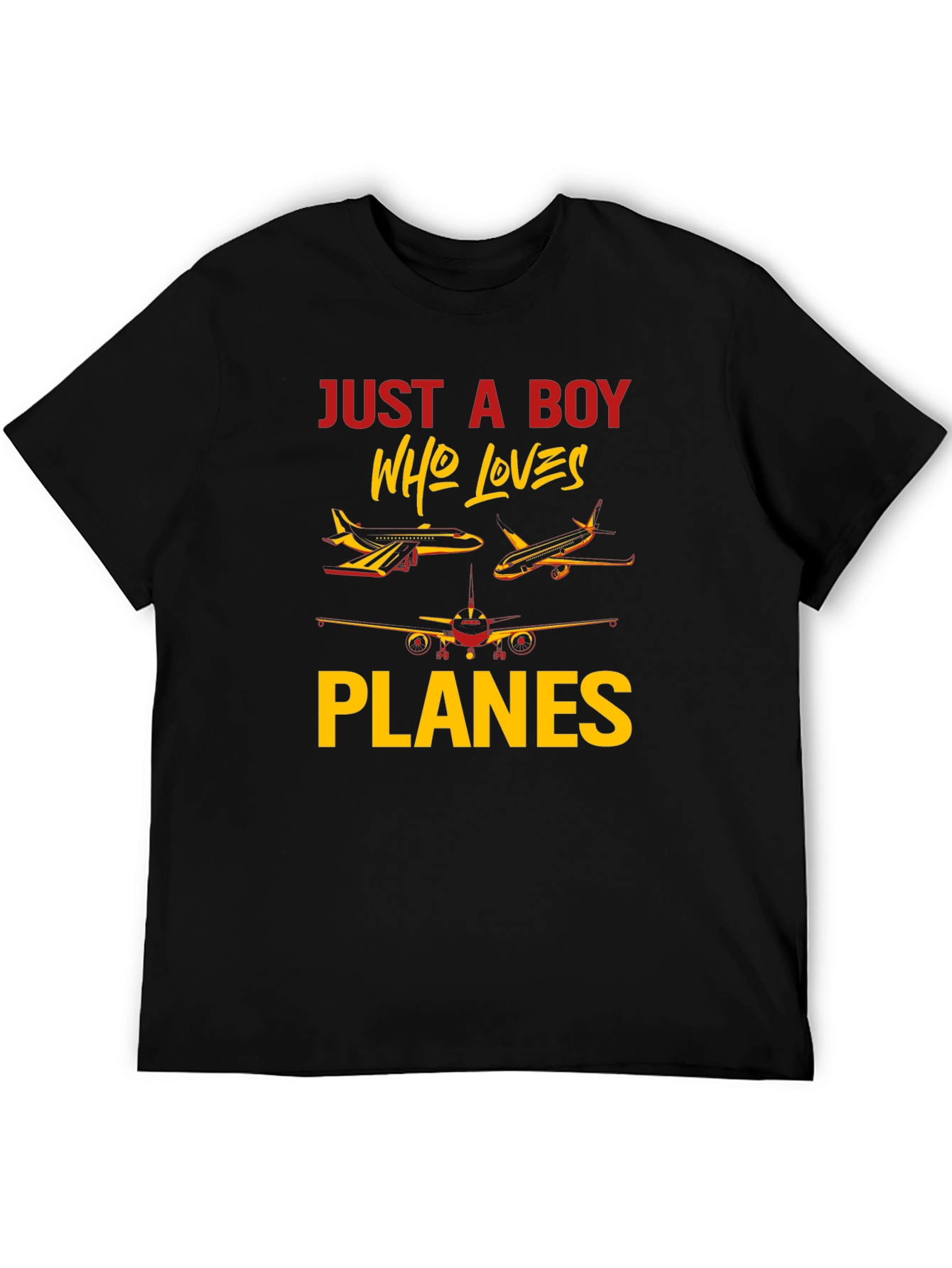 Just A Boy Who Loves Planes T-Shirt