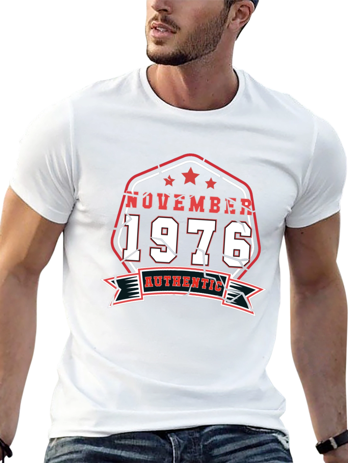 November 1976 Authentic T-Shirt