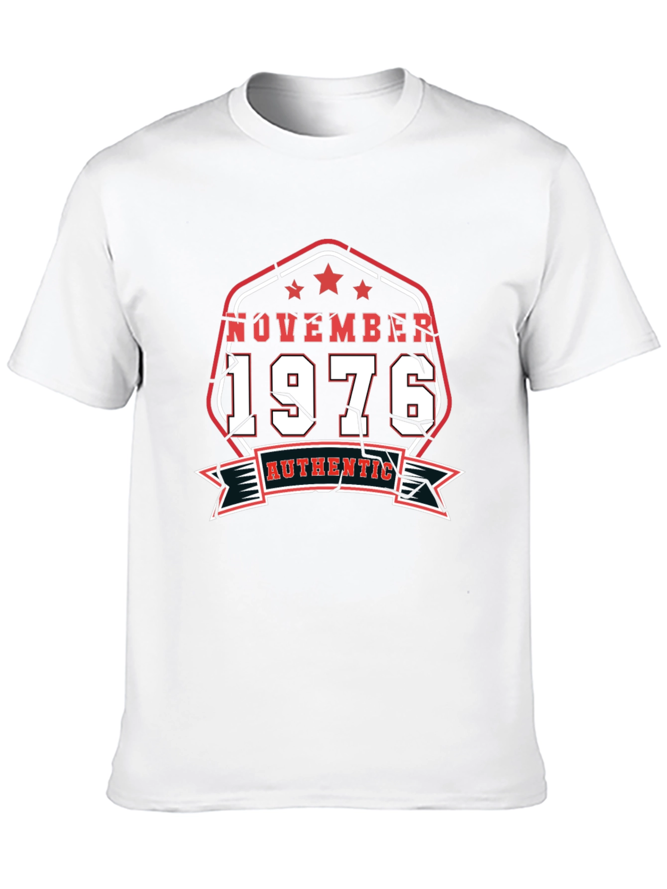November 1976 Authentic T-Shirt