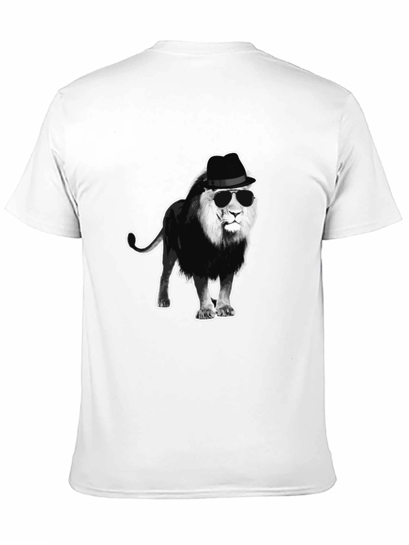 Cool Lion in Hat T-Shirt
