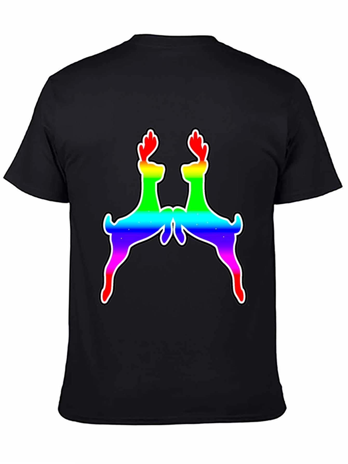 Rainbow Deer Graphic Tee - Pride Edition