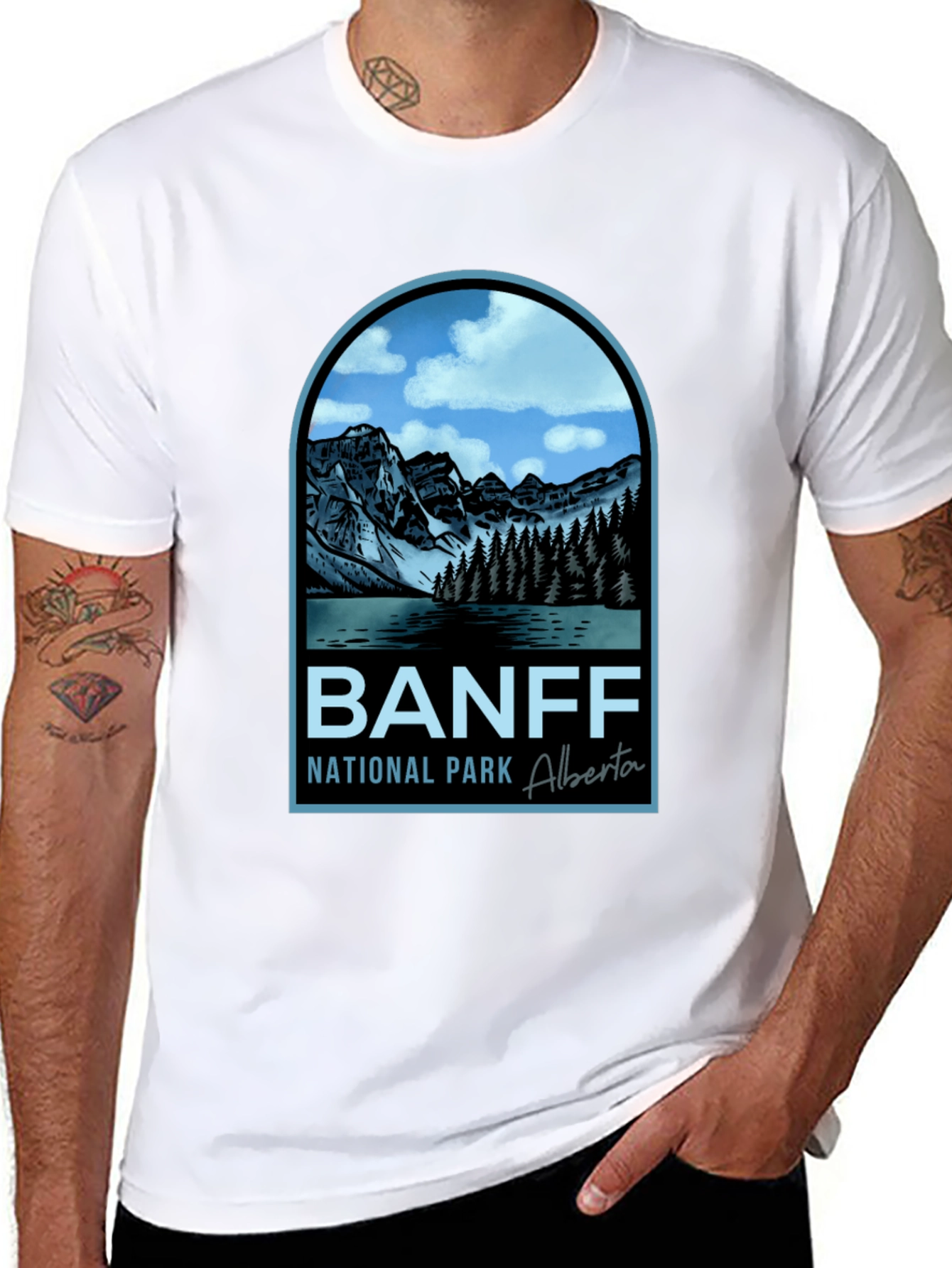 Banff National Park T-Shirt - Alberta Canada Souvenir Tee