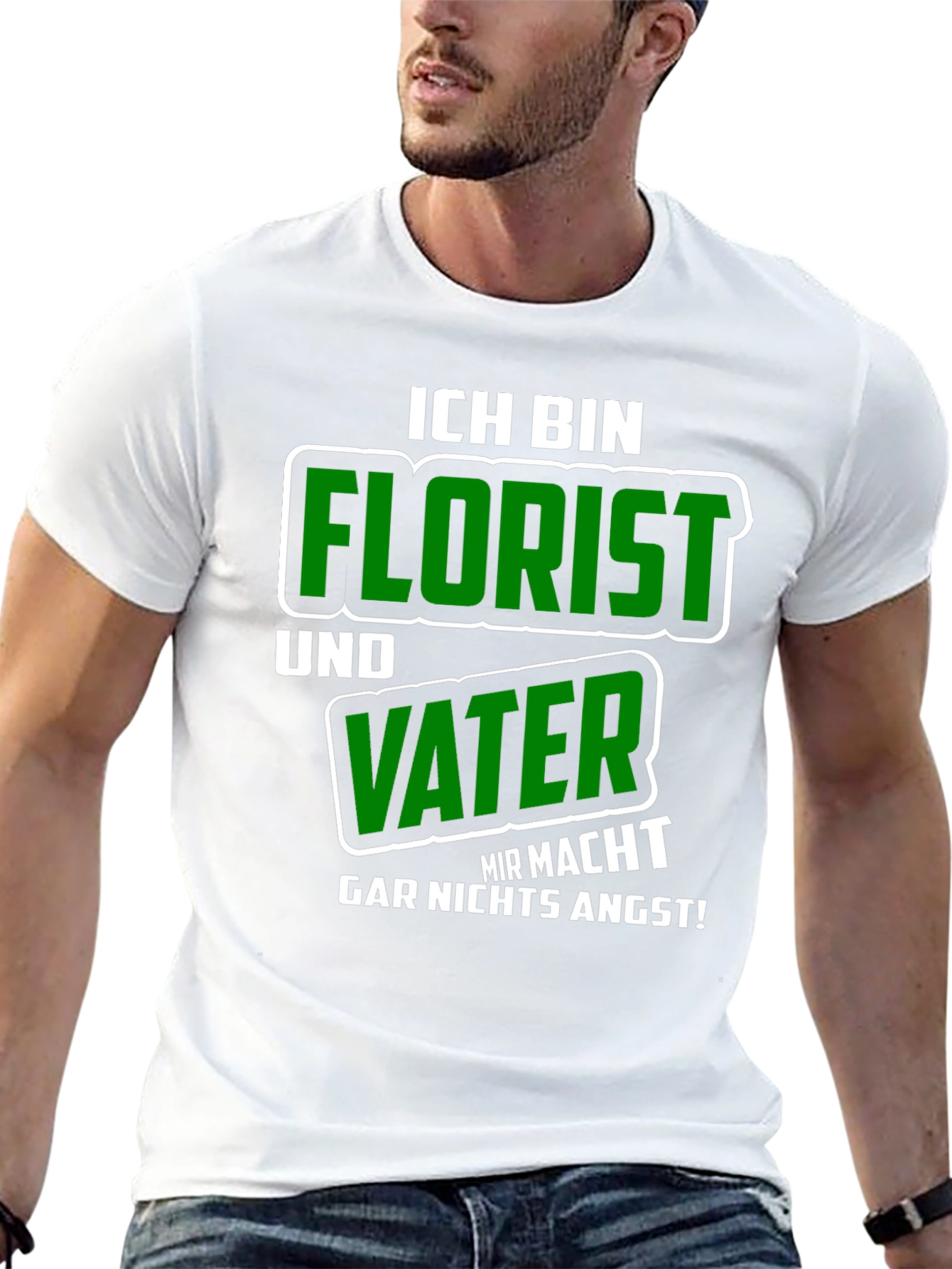 Florist Dad T-Shirt - Fearless Fathers Day Gift