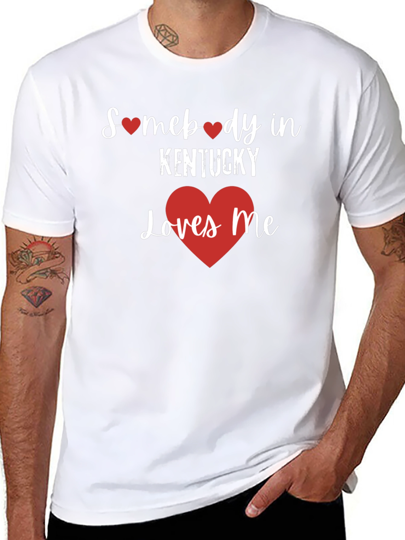 Kentucky Loves Me Graphic T-Shirt