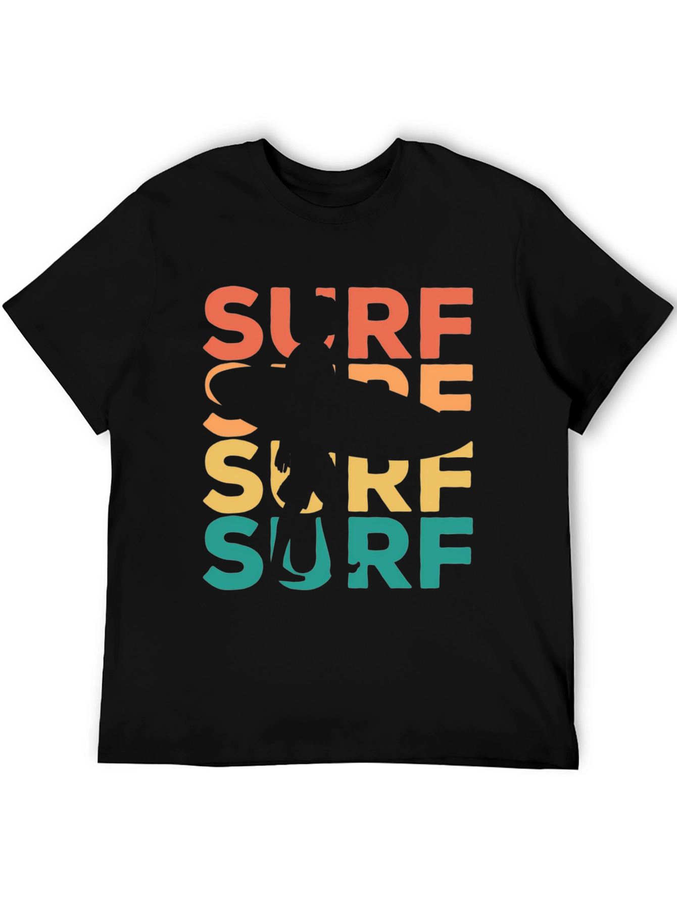 Retro Surf T-Shirt - Surfer Graphic Tee