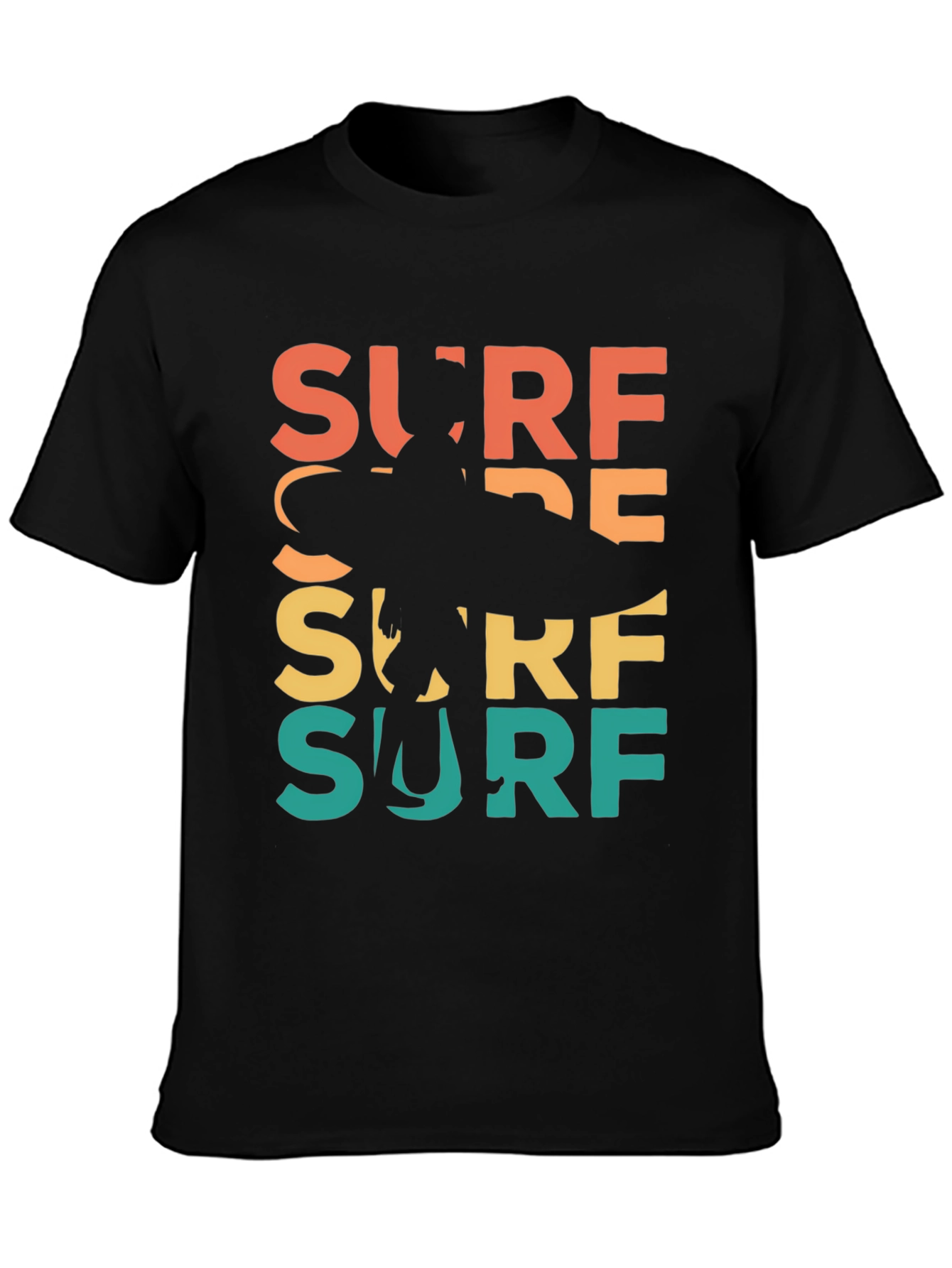Retro Surf T-Shirt - Surfer Graphic Tee