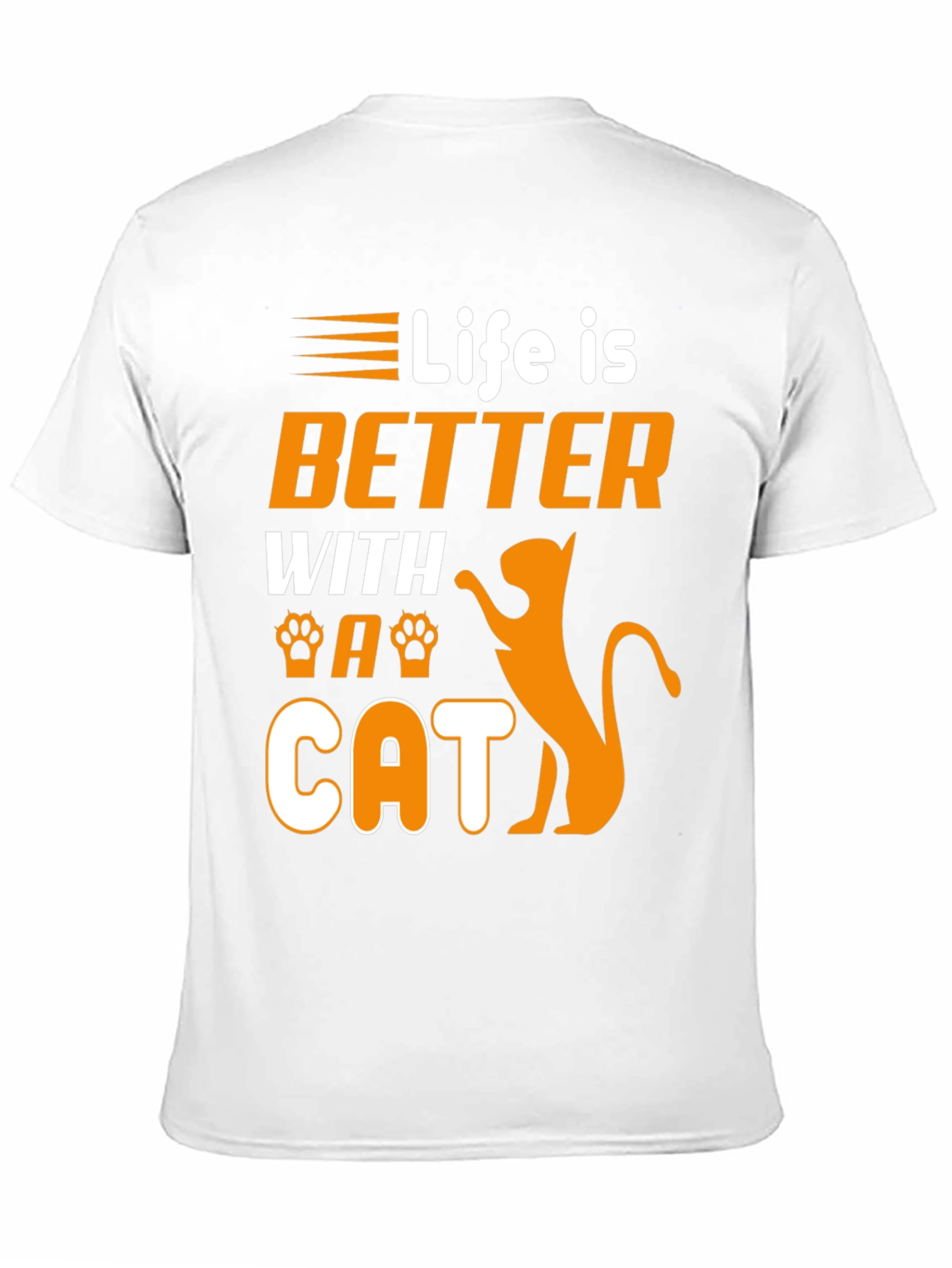 Life is Better With a Cat Graphic Tee