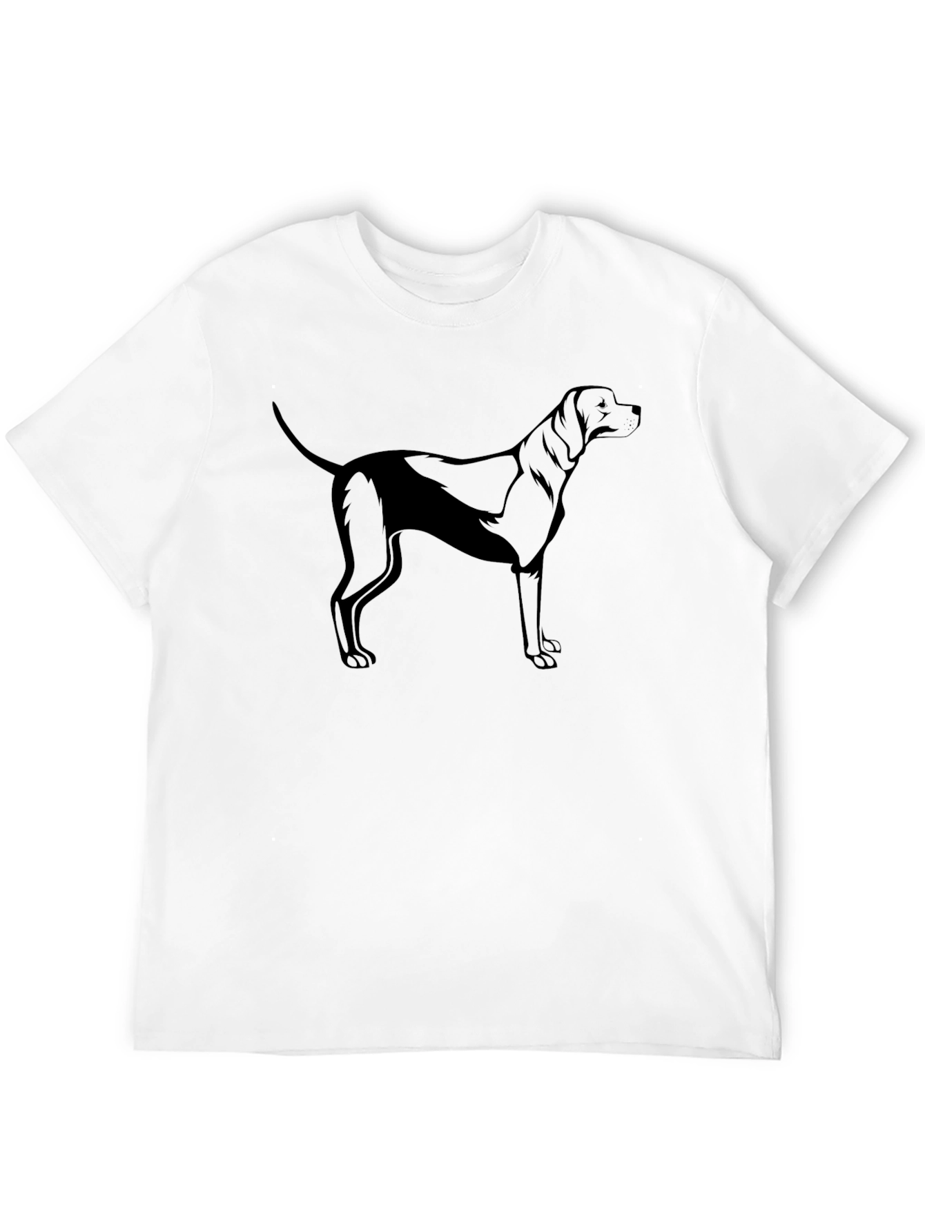 Black Dog Graphic Tee - Mens Casual Shirt