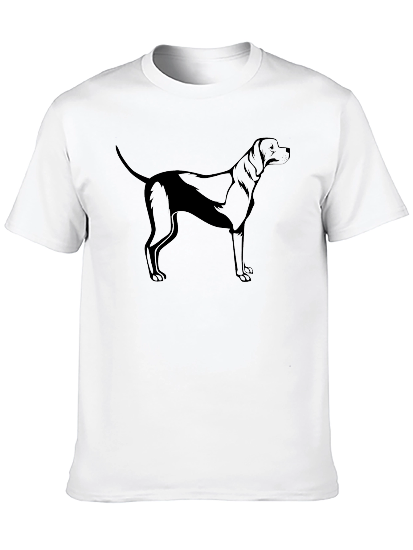 Black Dog Graphic Tee - Mens Casual Shirt