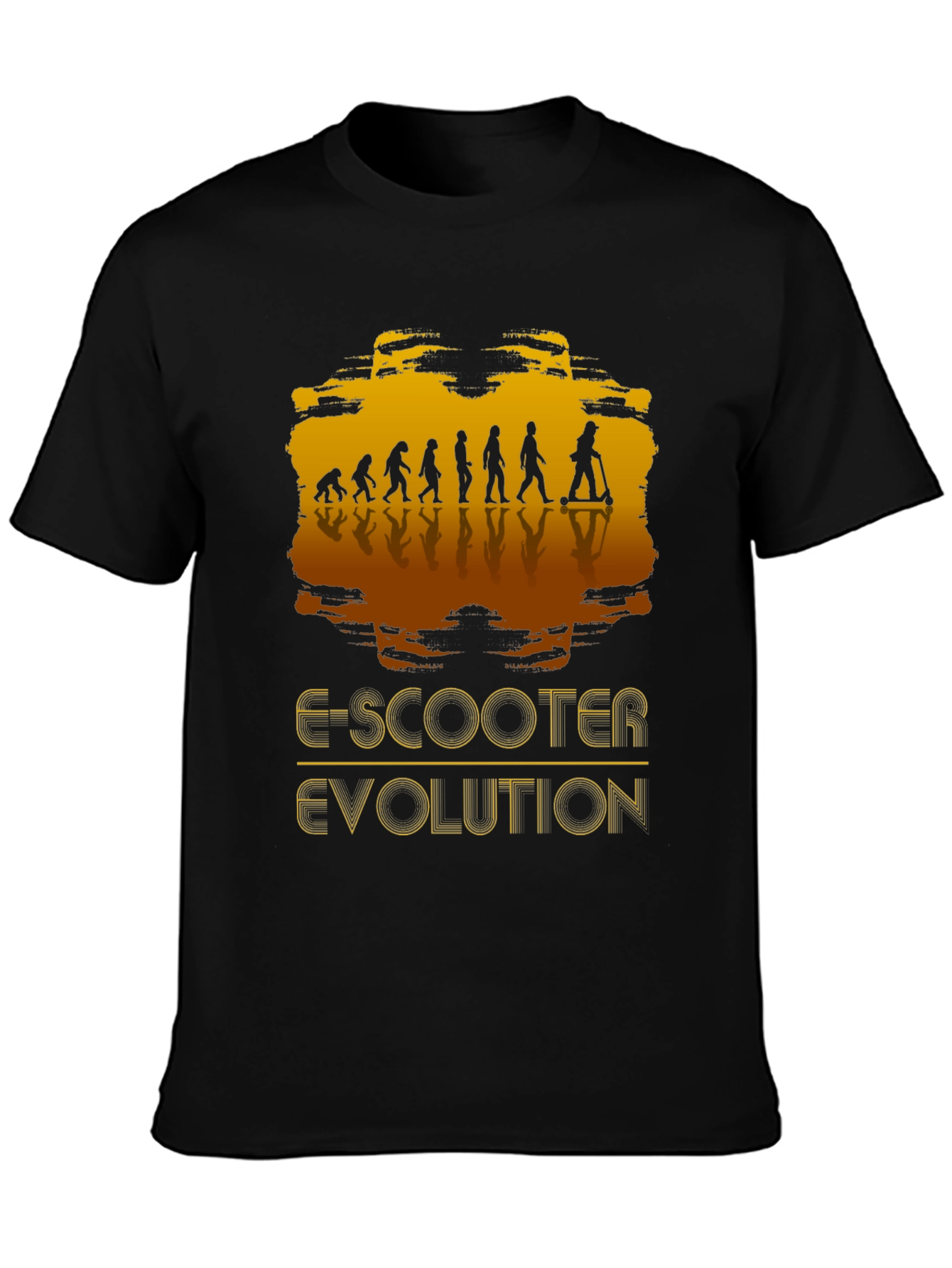 E-Scooter Evolution Graphic T-Shirt