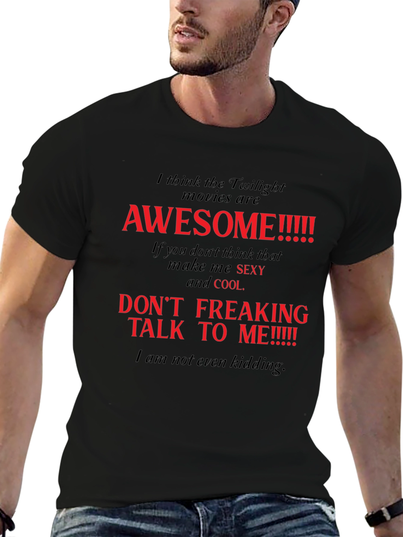 Twilight Movie Fan T-Shirt: Awesome Slogan Tee