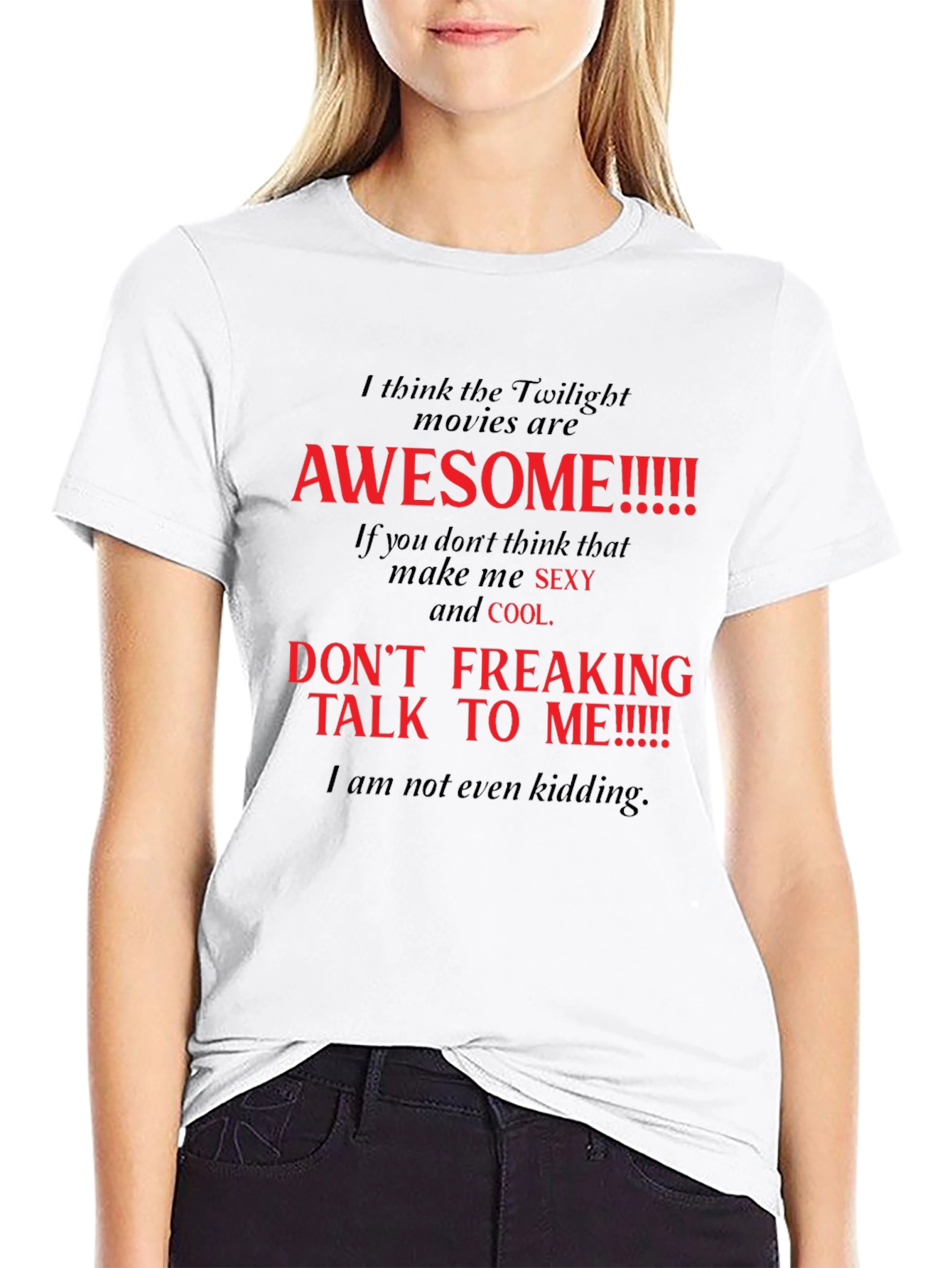 Twilight Movie Fan T-Shirt: Awesome Slogan Tee