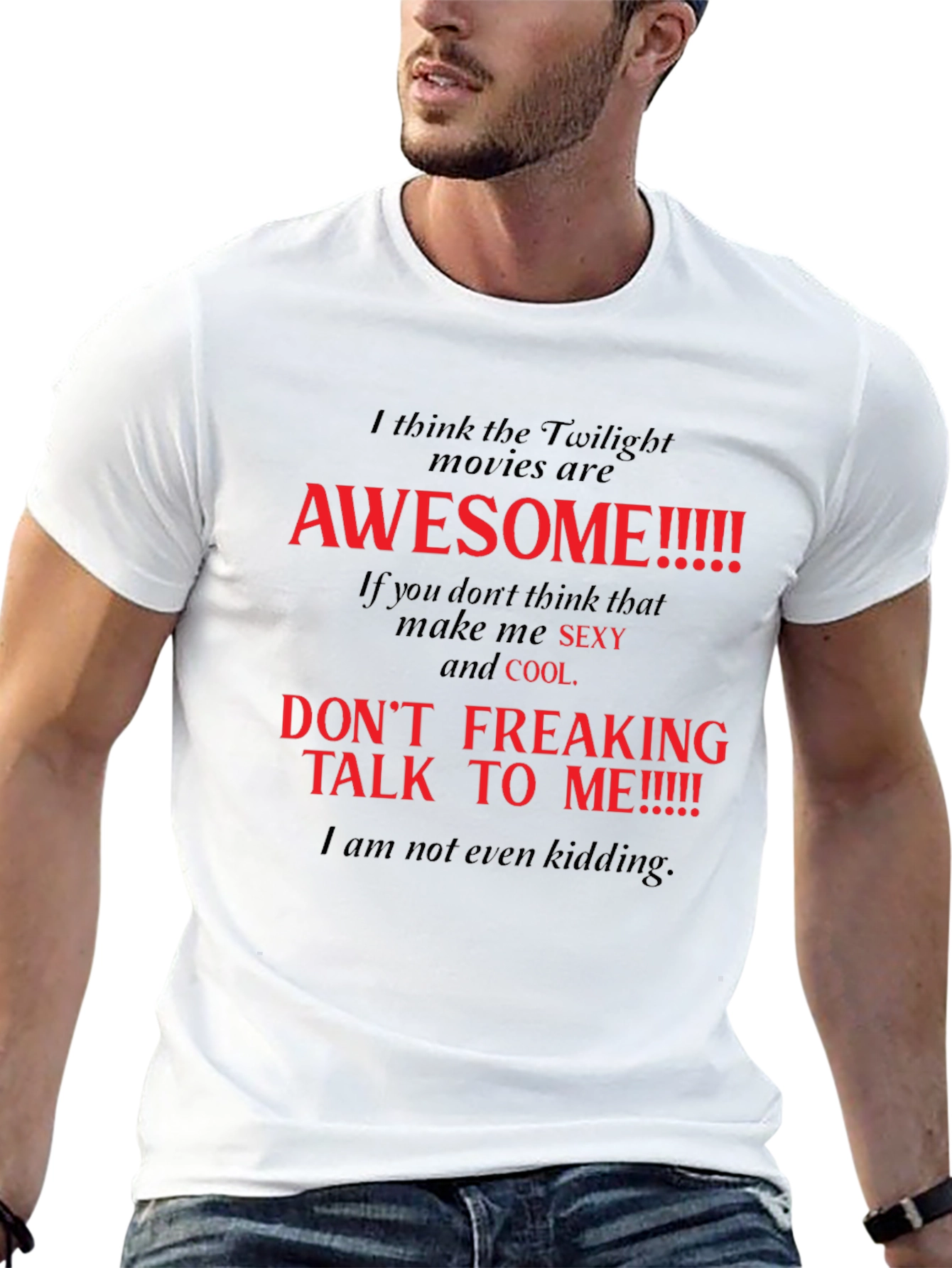Twilight Movie Fan T-Shirt: Awesome Slogan Tee