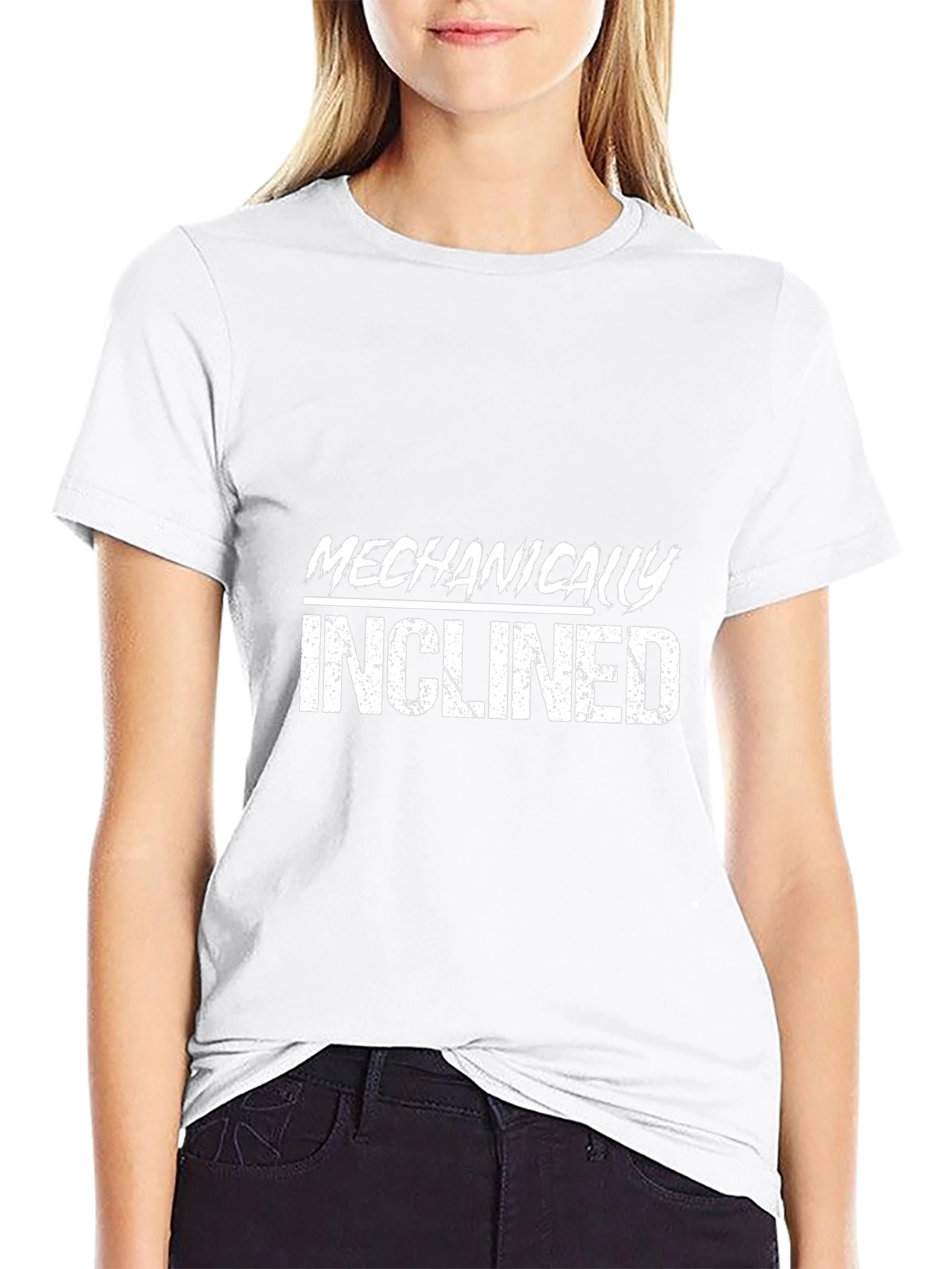 Mechanically Inclined Black Graphic Tee