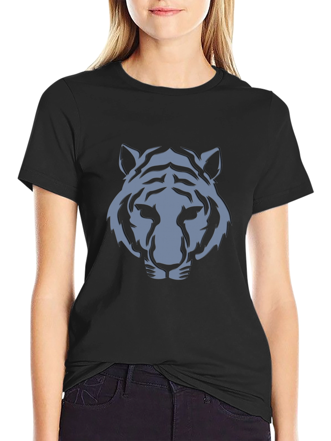 Tiger Graphic Black T-Shirt - Stylish Mens Fashion