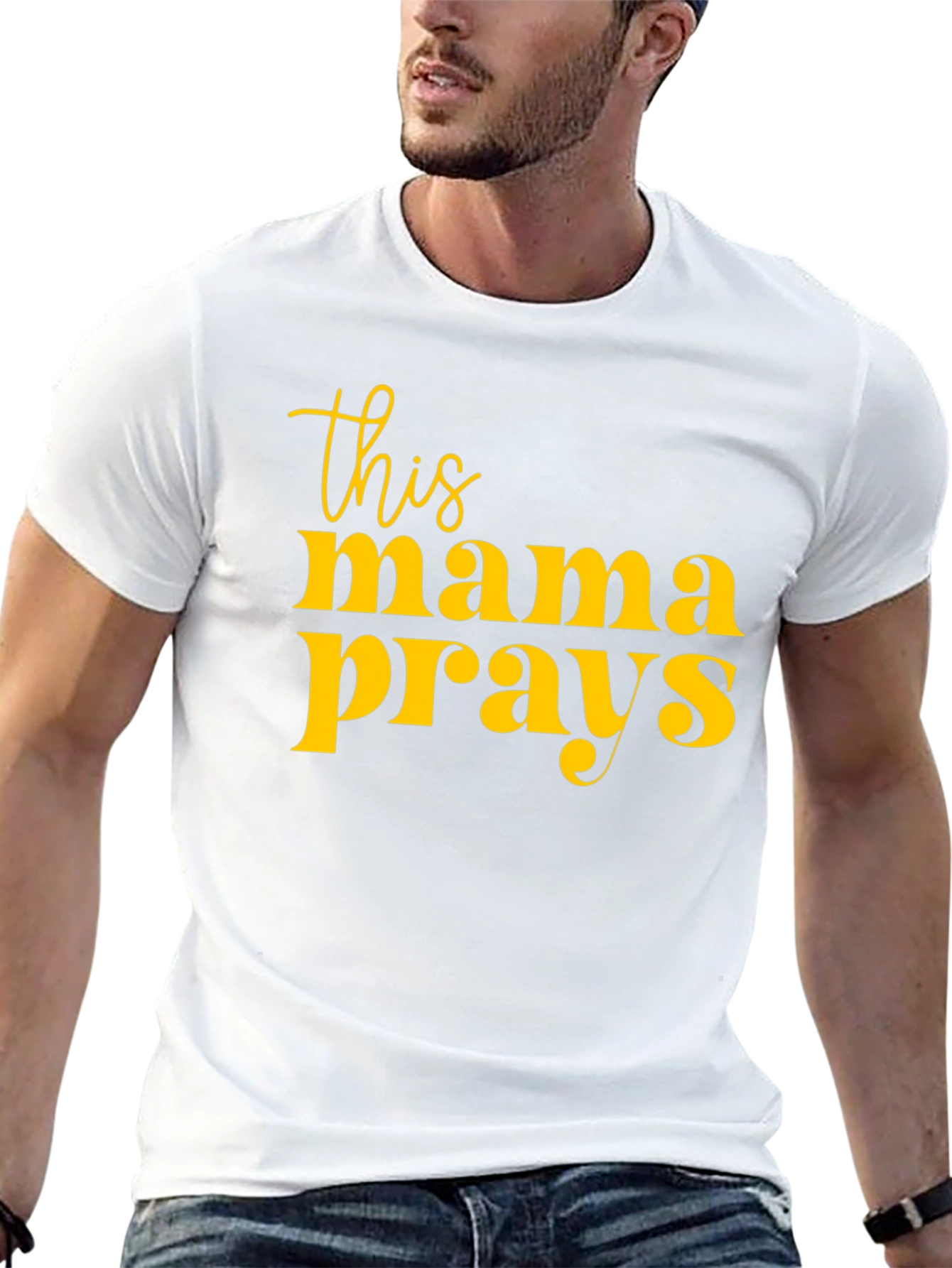 This Mama Prays Graphic T-Shirt