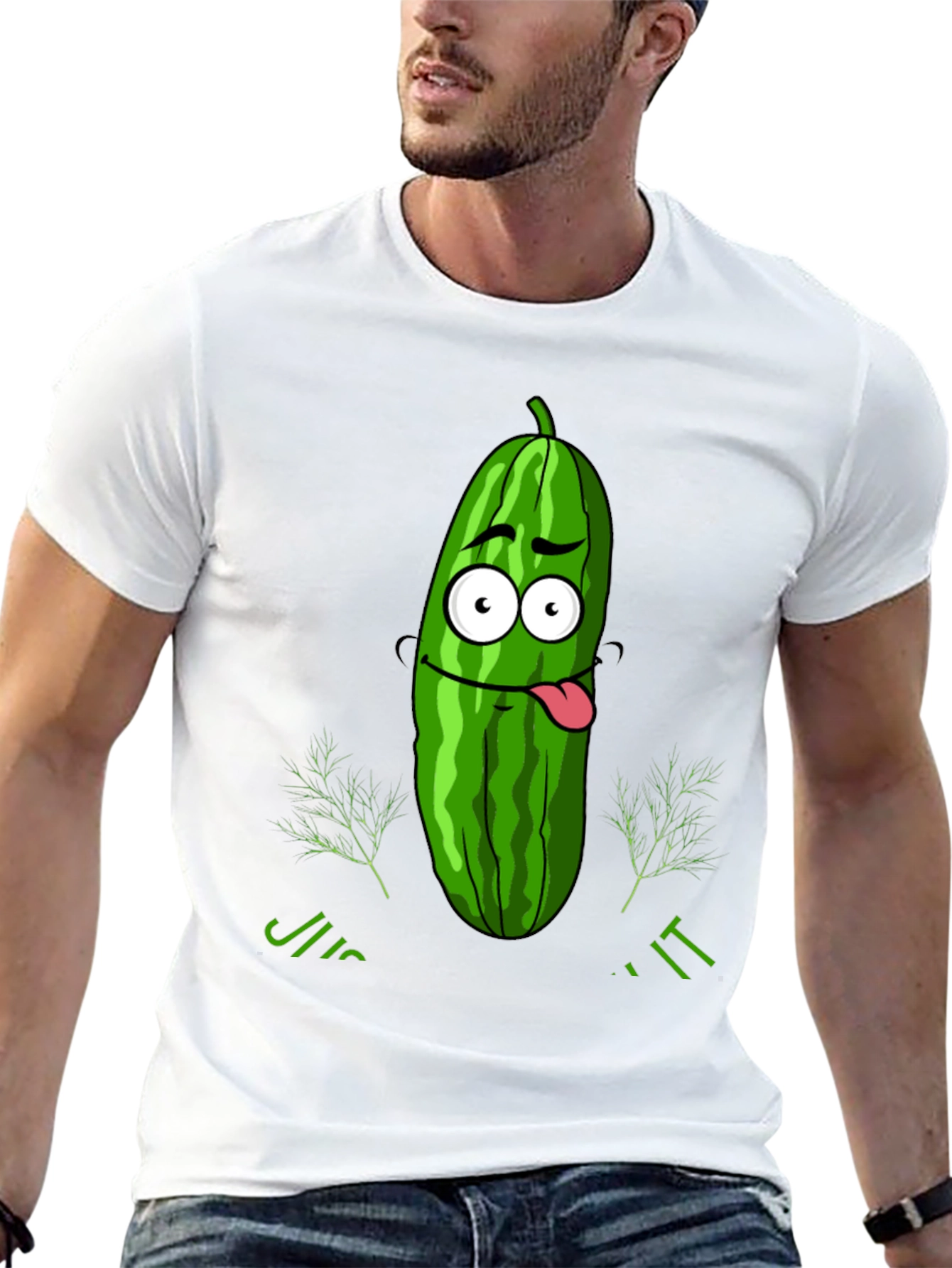 Pickle Rick Graphic T-Shirt - Funny Cartoon Tee