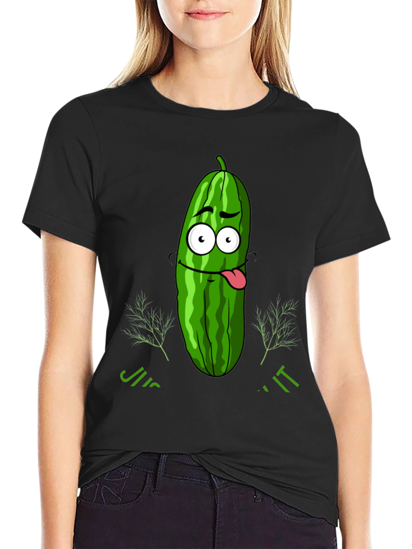 Pickle Rick Graphic T-Shirt - Funny Cartoon Tee