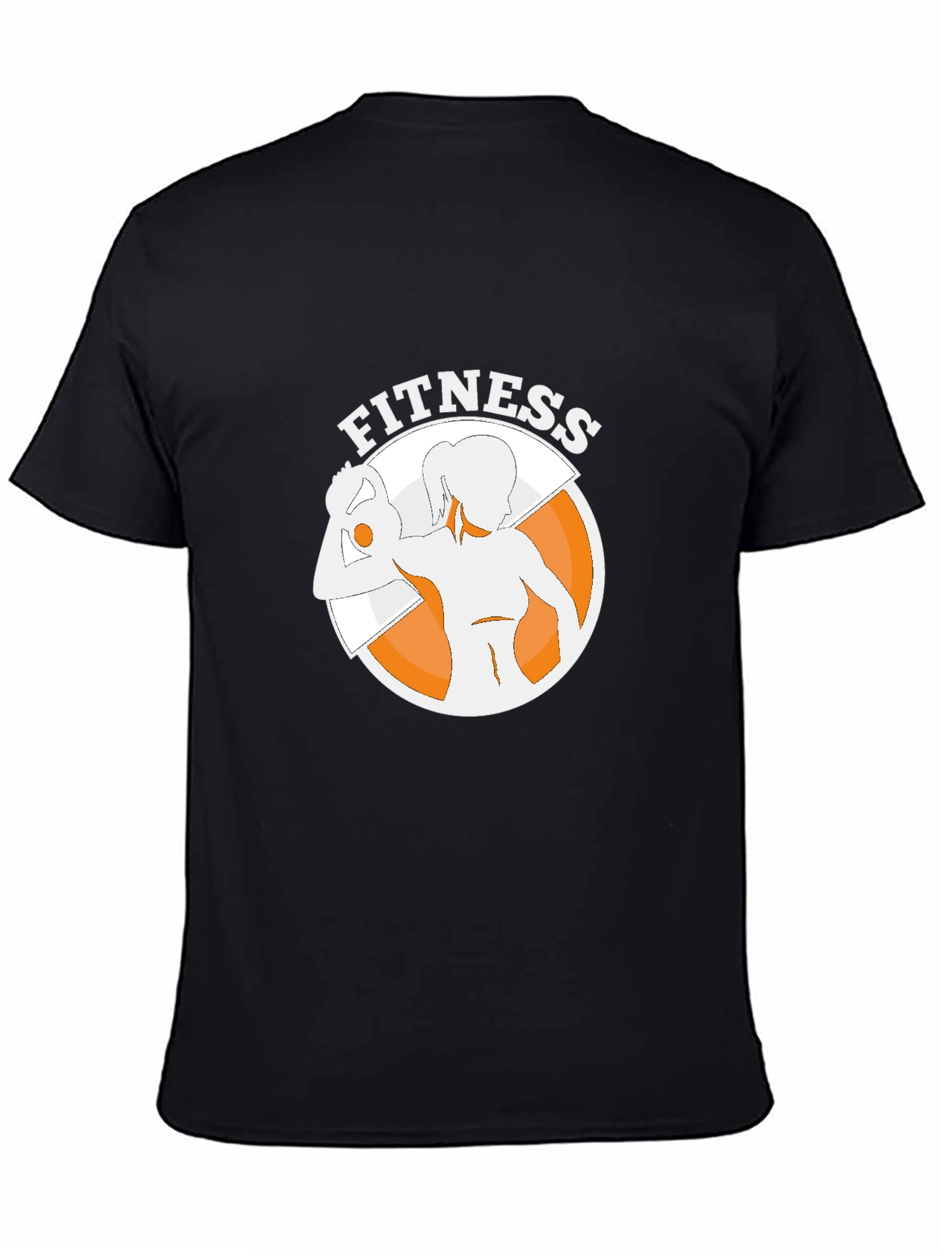 Fitness Graphic Tee - Black
