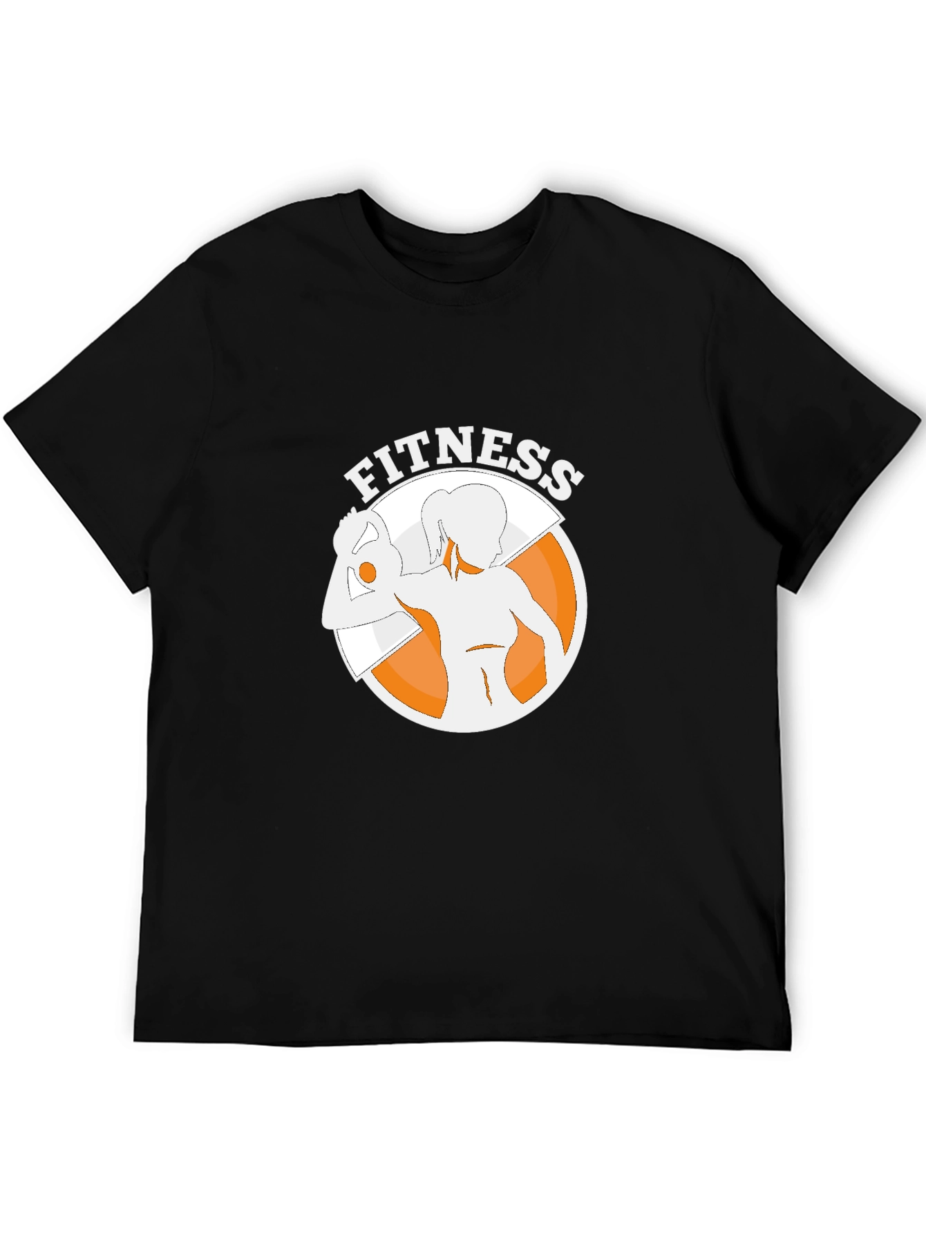 Fitness Graphic Tee - Black