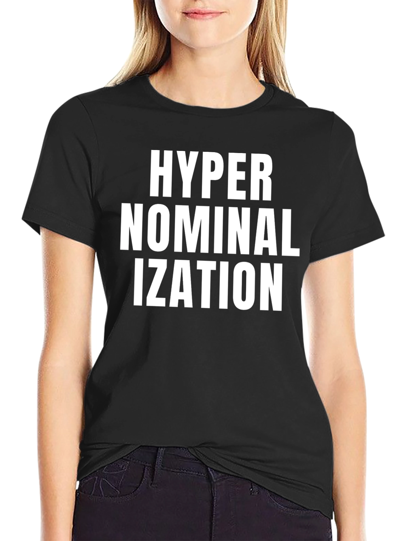 Hypernominalization Graphic Tee - Black Unisex T-Shirt