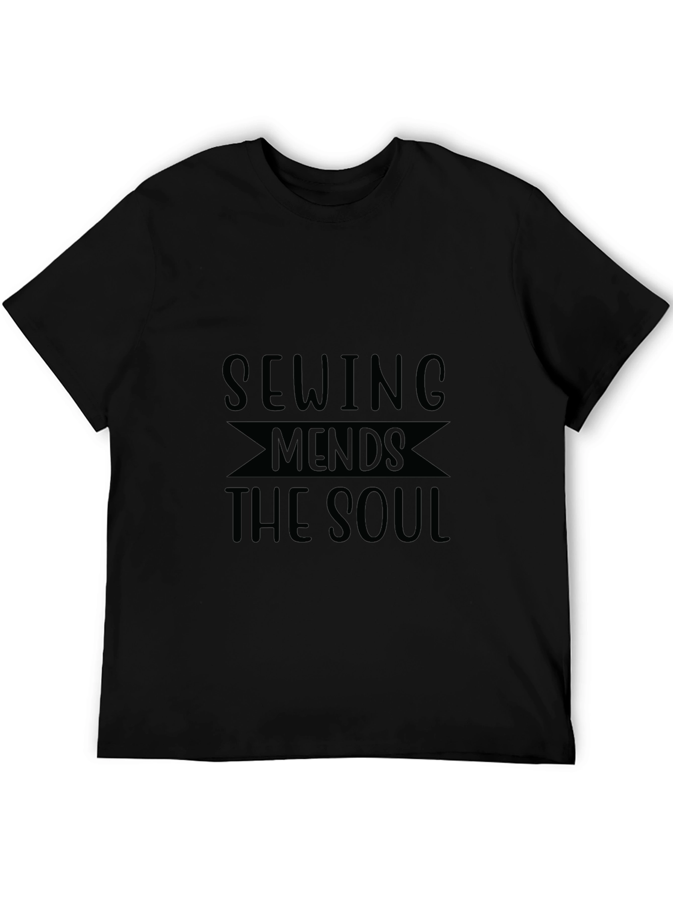 Sewing Mends the Soul Graphic T-Shirt