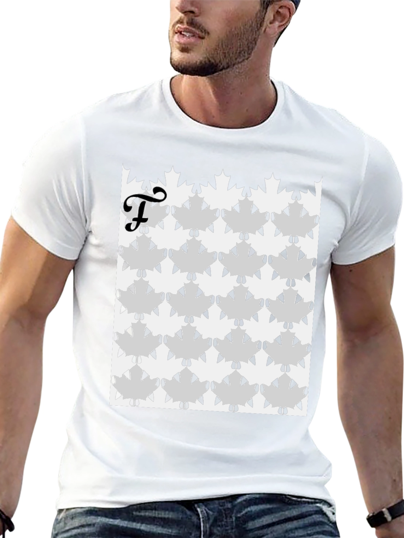 Modern Patterned T-Shirt