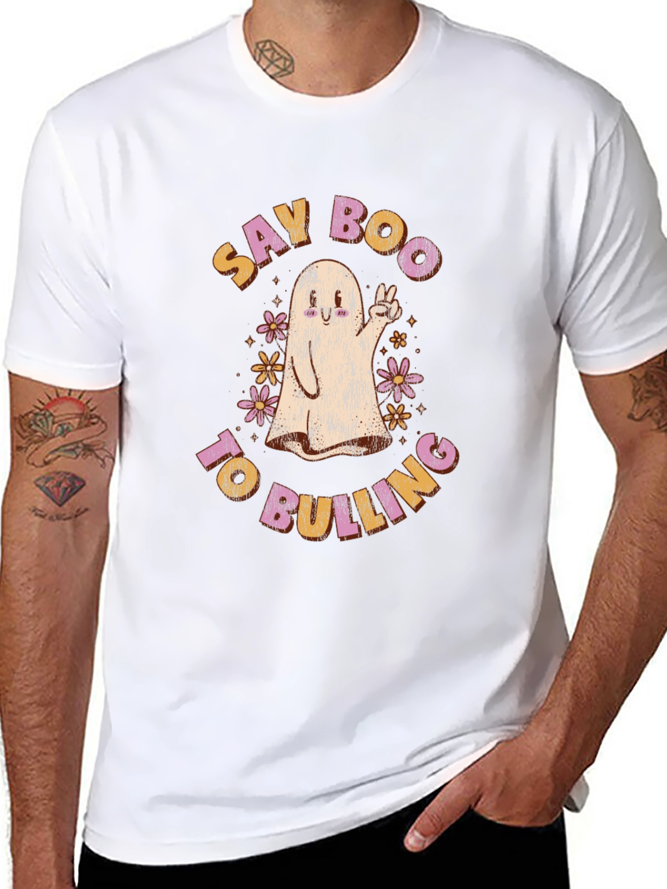 Say Boo to Bullying Graphic T-Shirt
