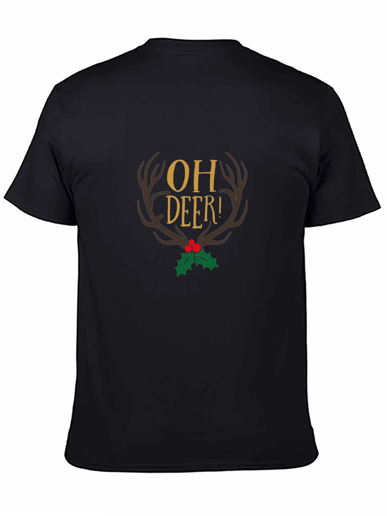 Oh Deer Christmas Graphic T-Shirt
