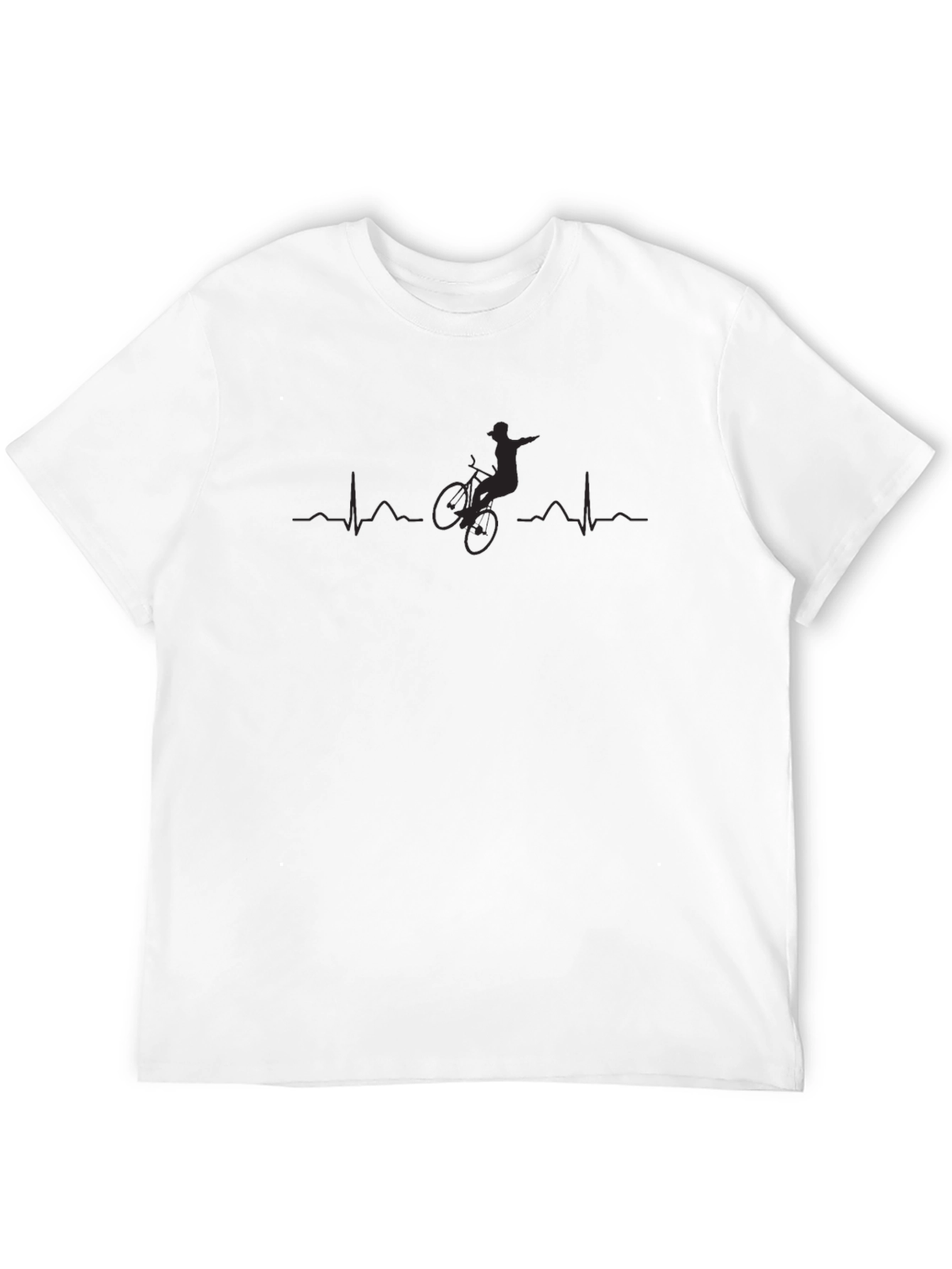 BMX Heartbeat T-Shirt - Ride or Die Tee