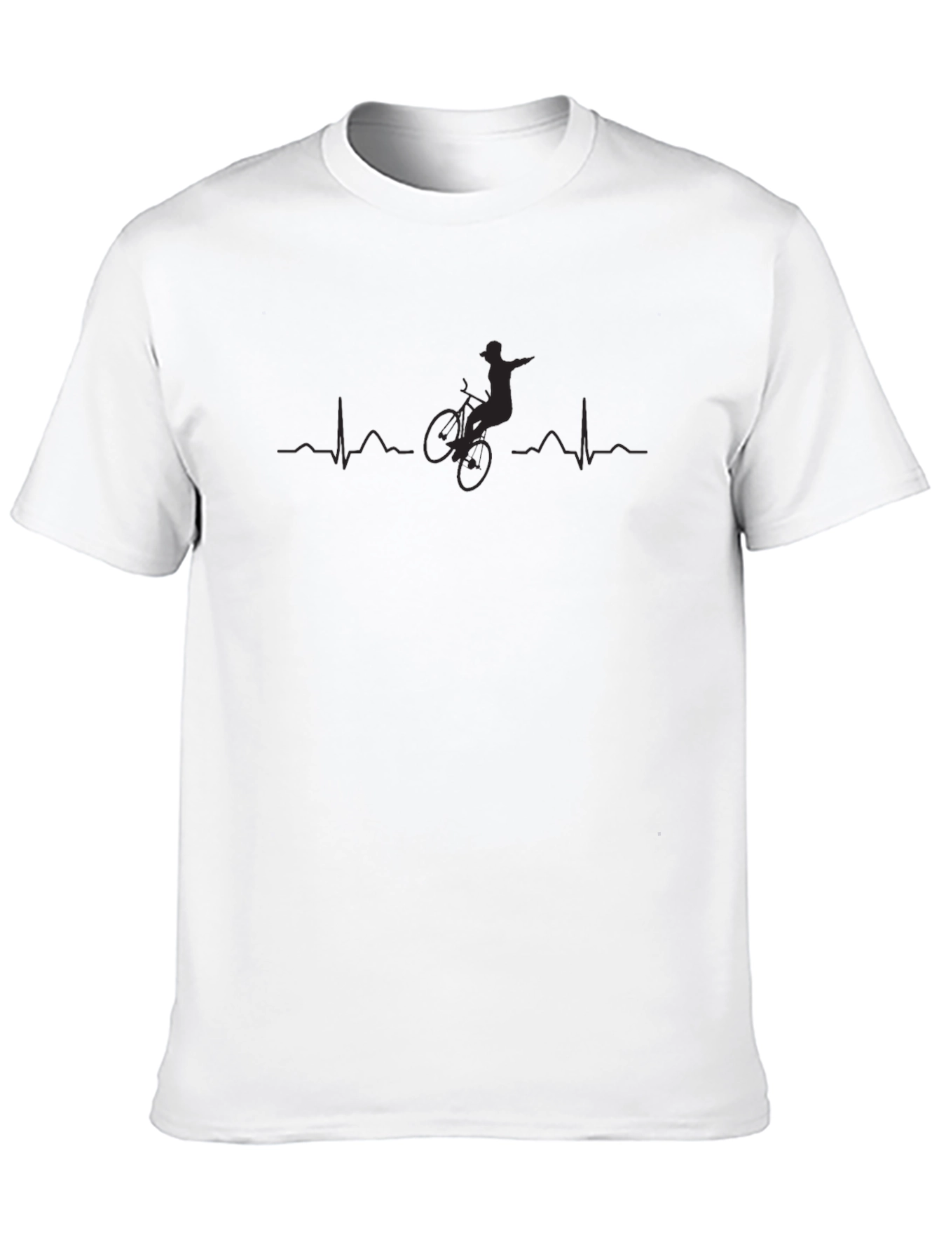 BMX Heartbeat T-Shirt - Ride or Die Tee