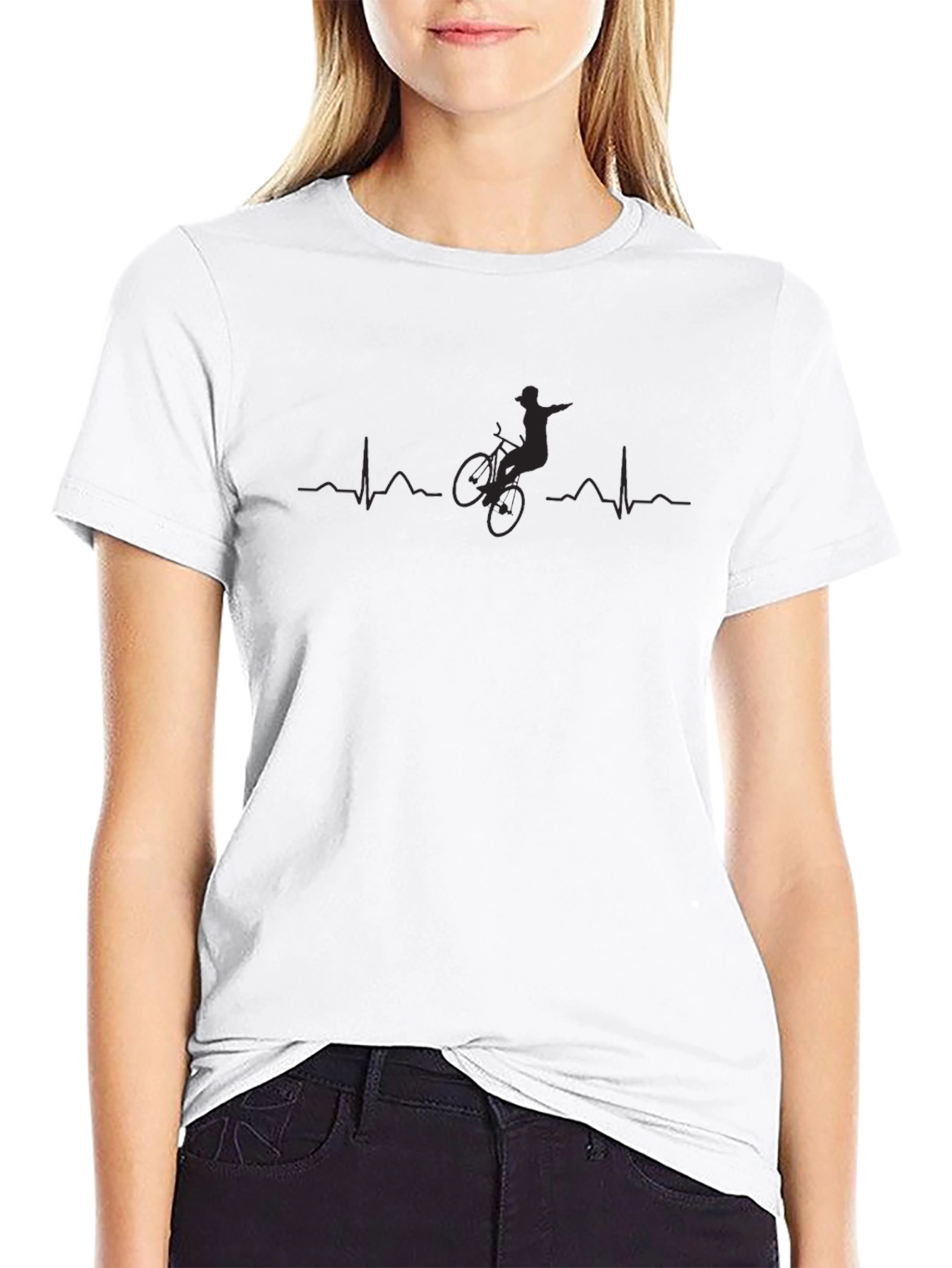 BMX Heartbeat T-Shirt - Ride or Die Tee