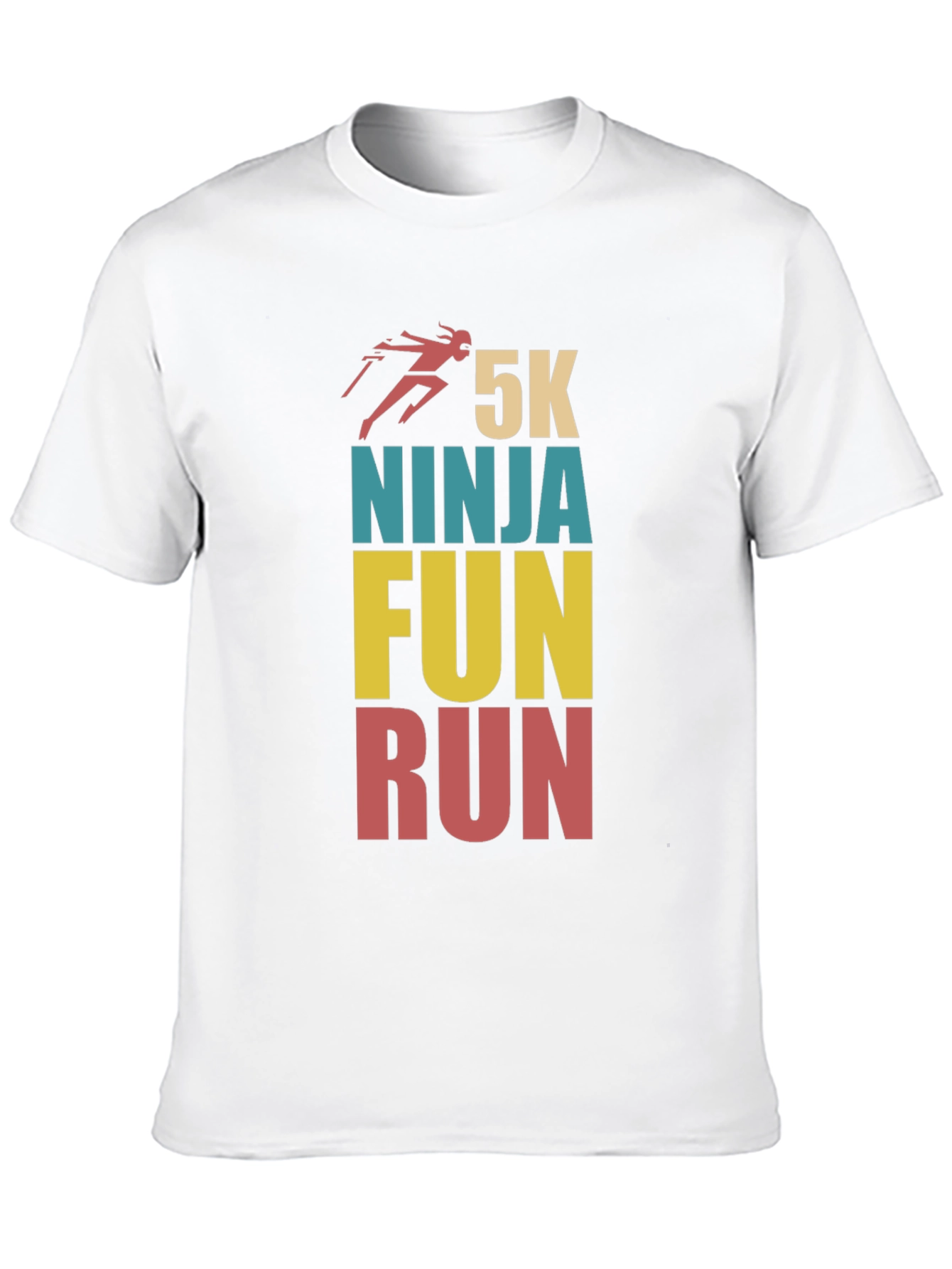 5K Ninja Fun Run Graphic T-Shirt