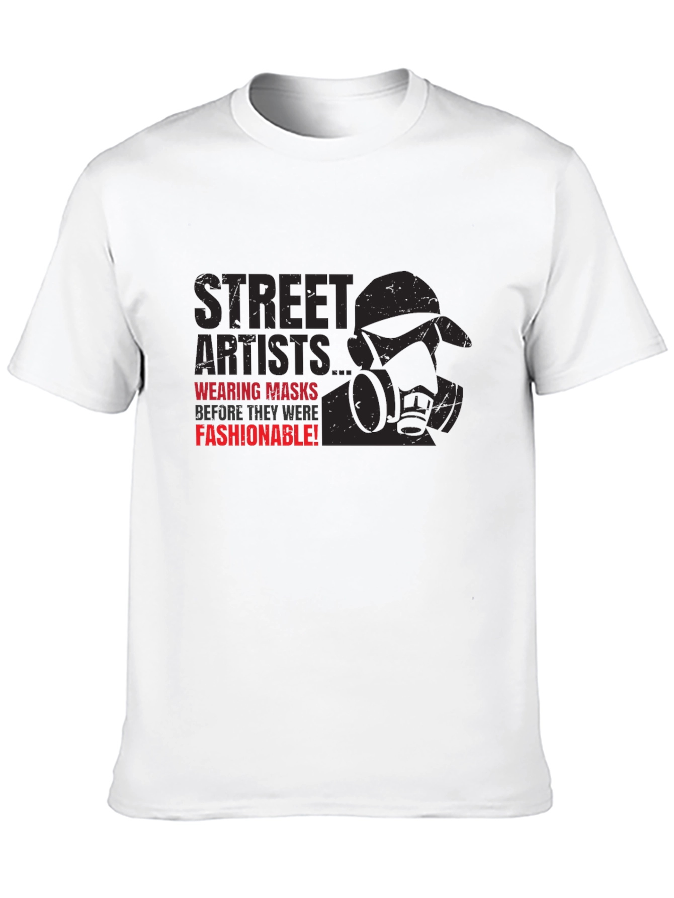 Street Artists Mask Graphic T-Shirt