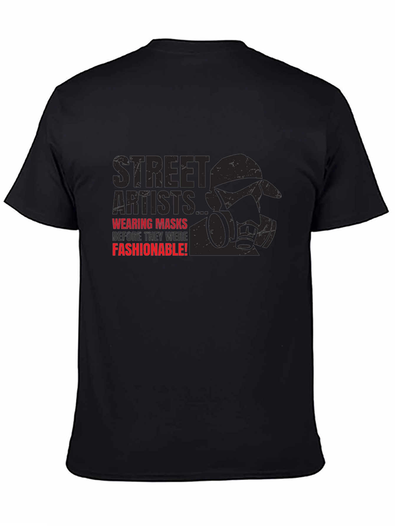 Street Artists Mask Graphic T-Shirt
