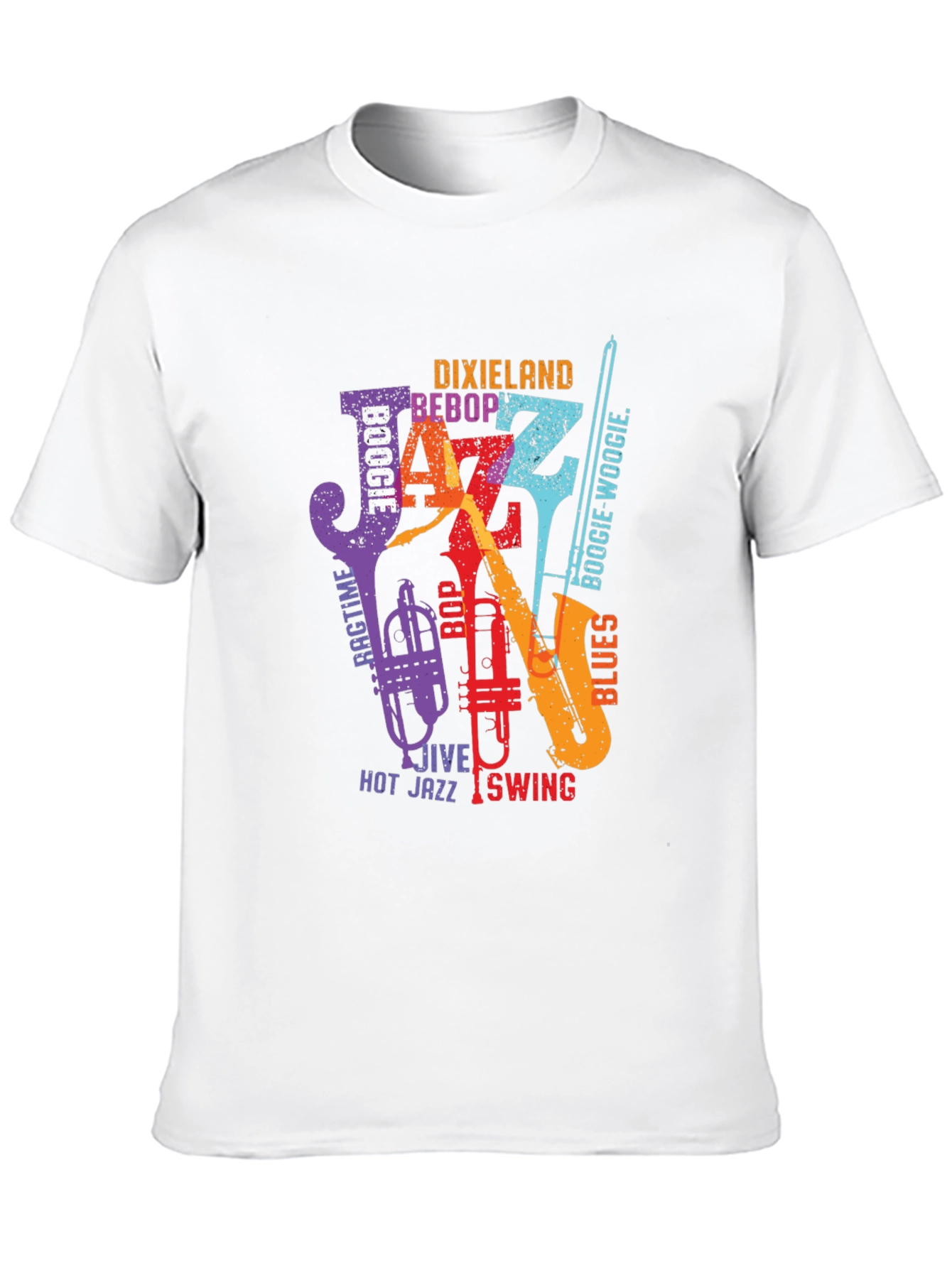 Jazz Music T-Shirt - Dixieland Bebop Boogie Woogie