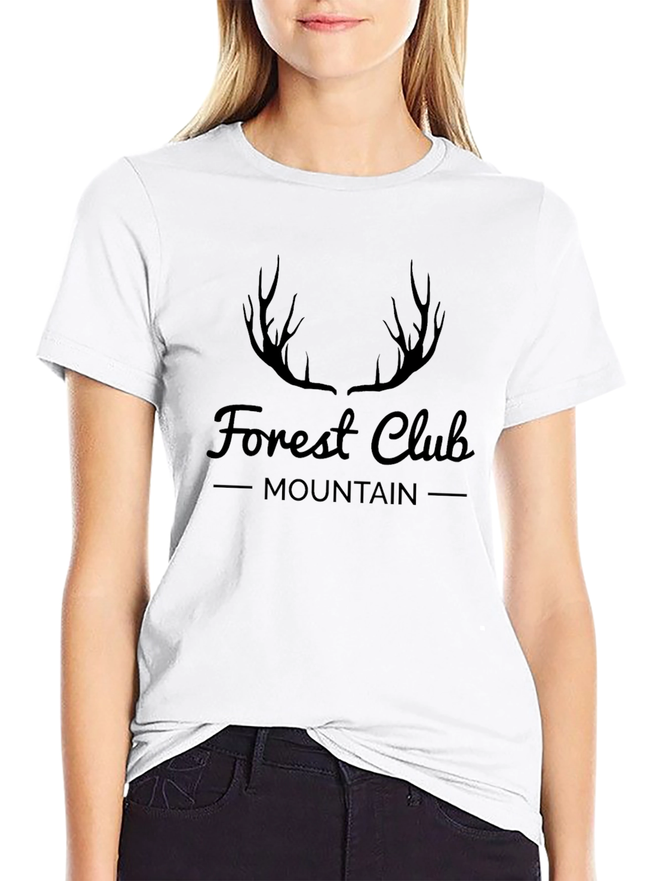Forest Club Mountain Graphic T-Shirt