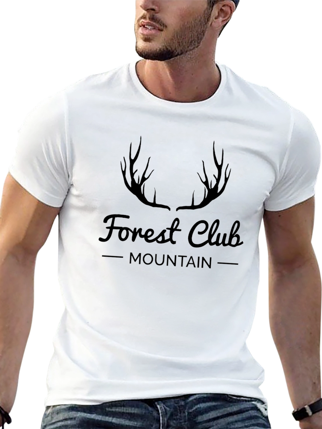Forest Club Mountain Graphic T-Shirt
