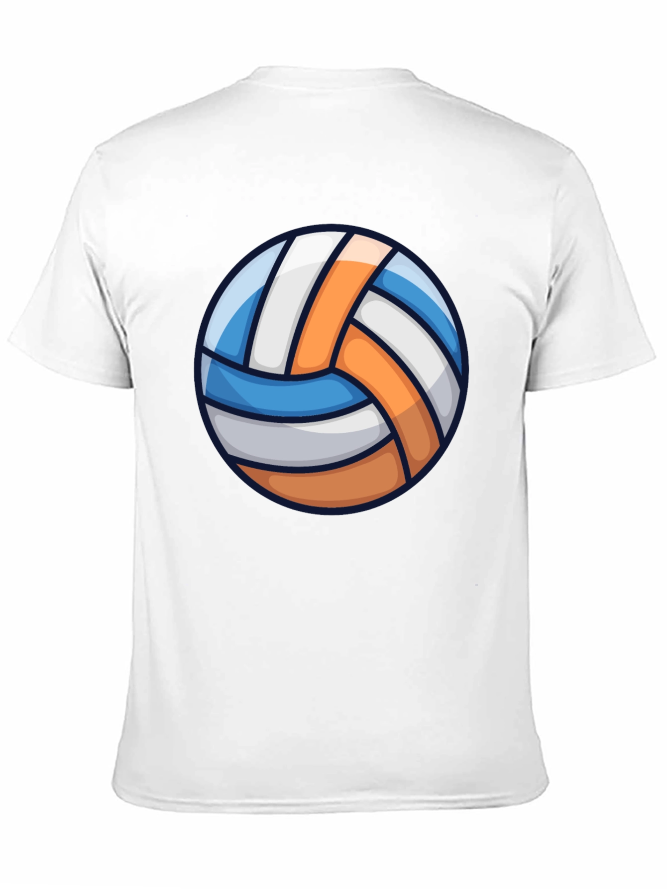 Volleyball Graphic Tee - Sporty Casual T-Shirt