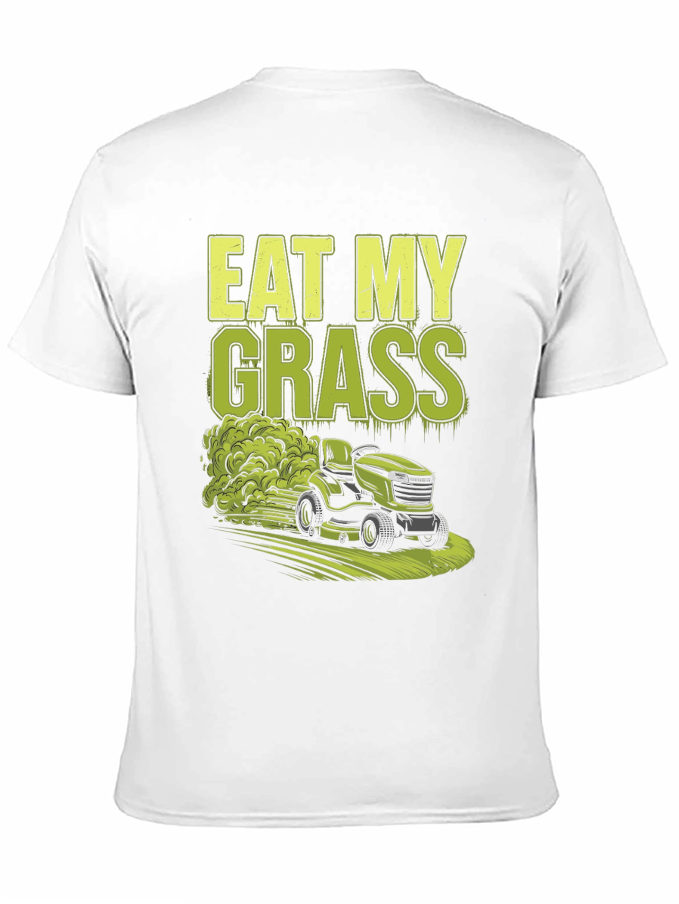 Eat My Grass Lawn Mower Graphic Tee