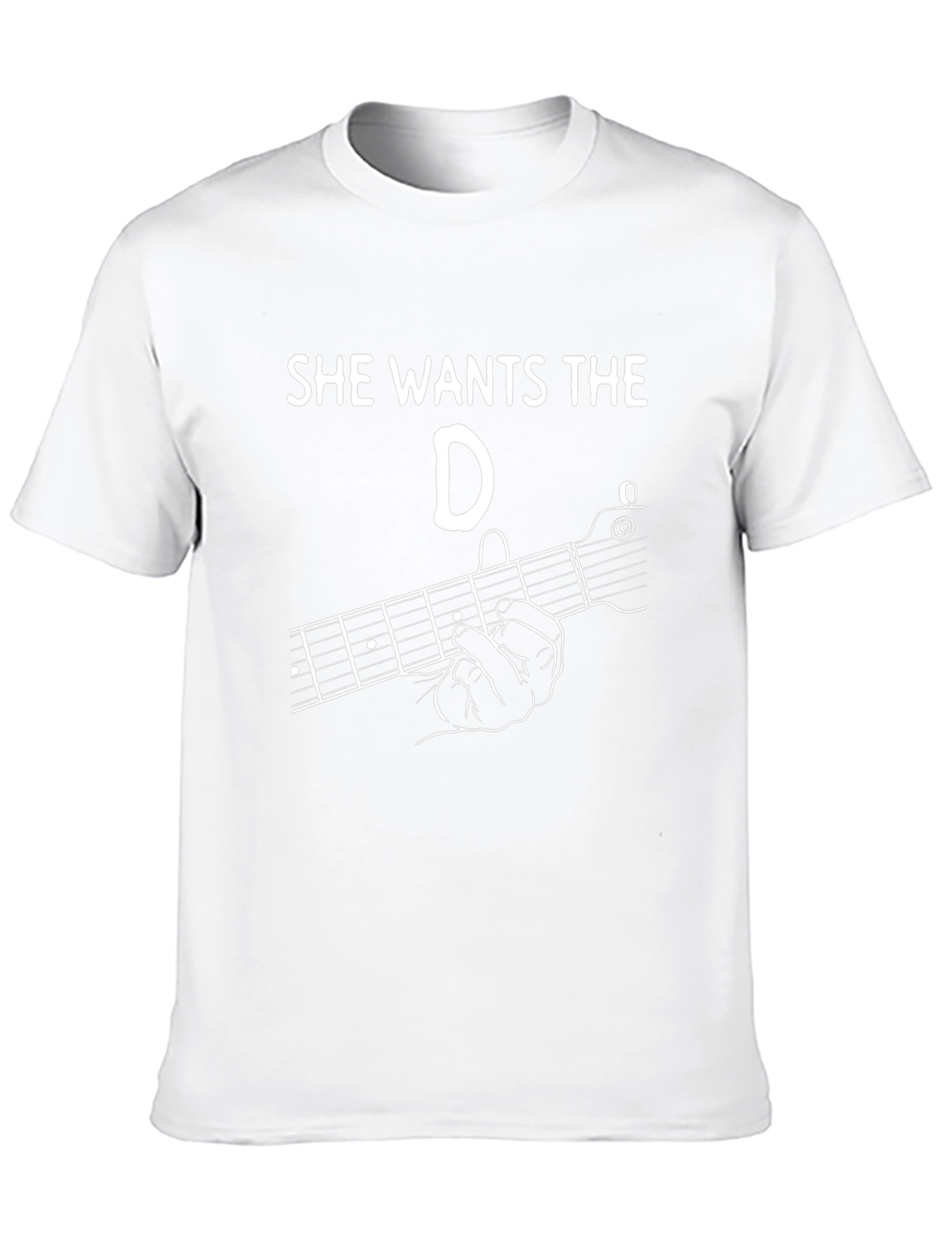 She Wants the D Guitar T-Shirt