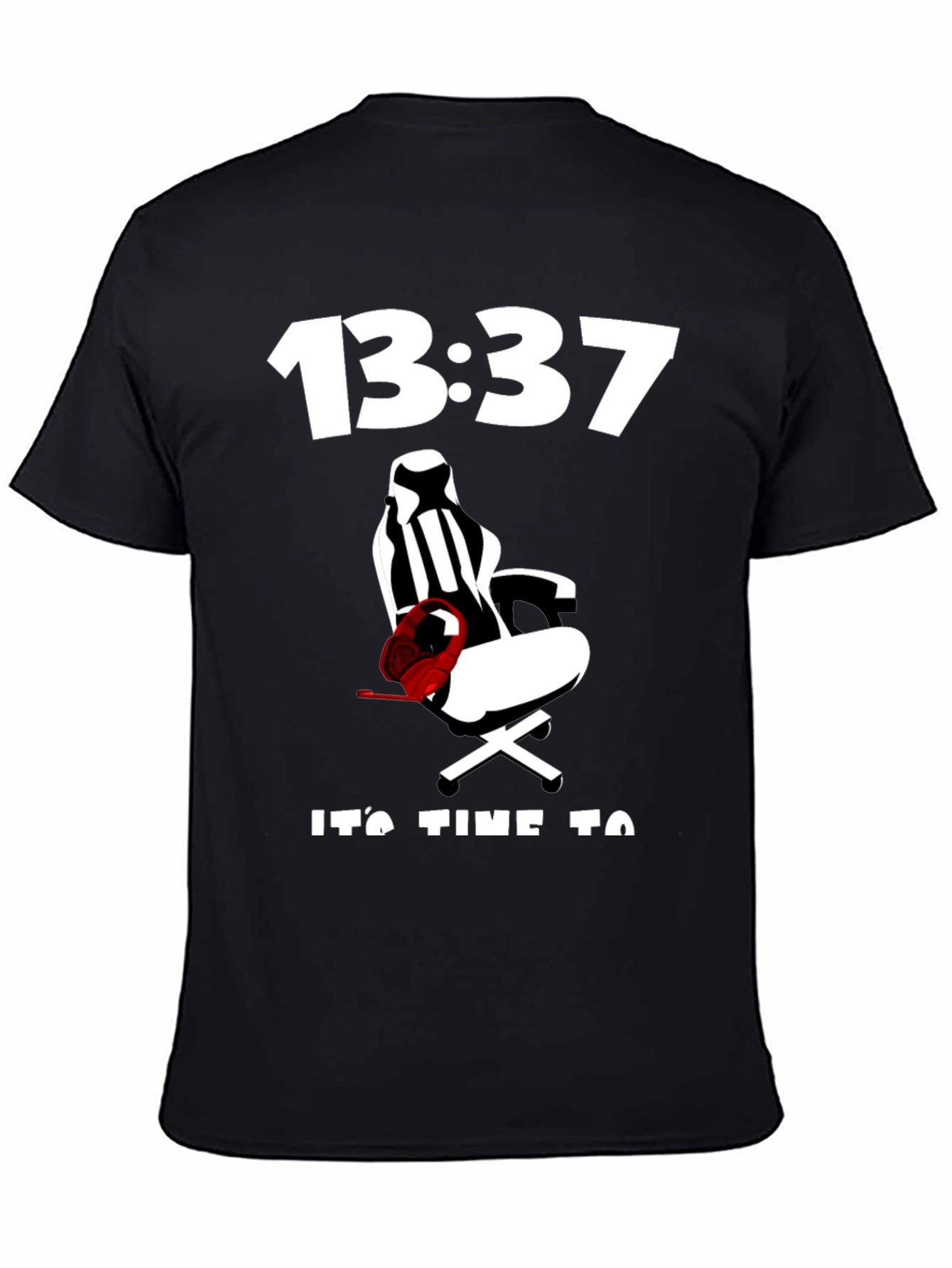 13:37 Time to Game T-Shirt