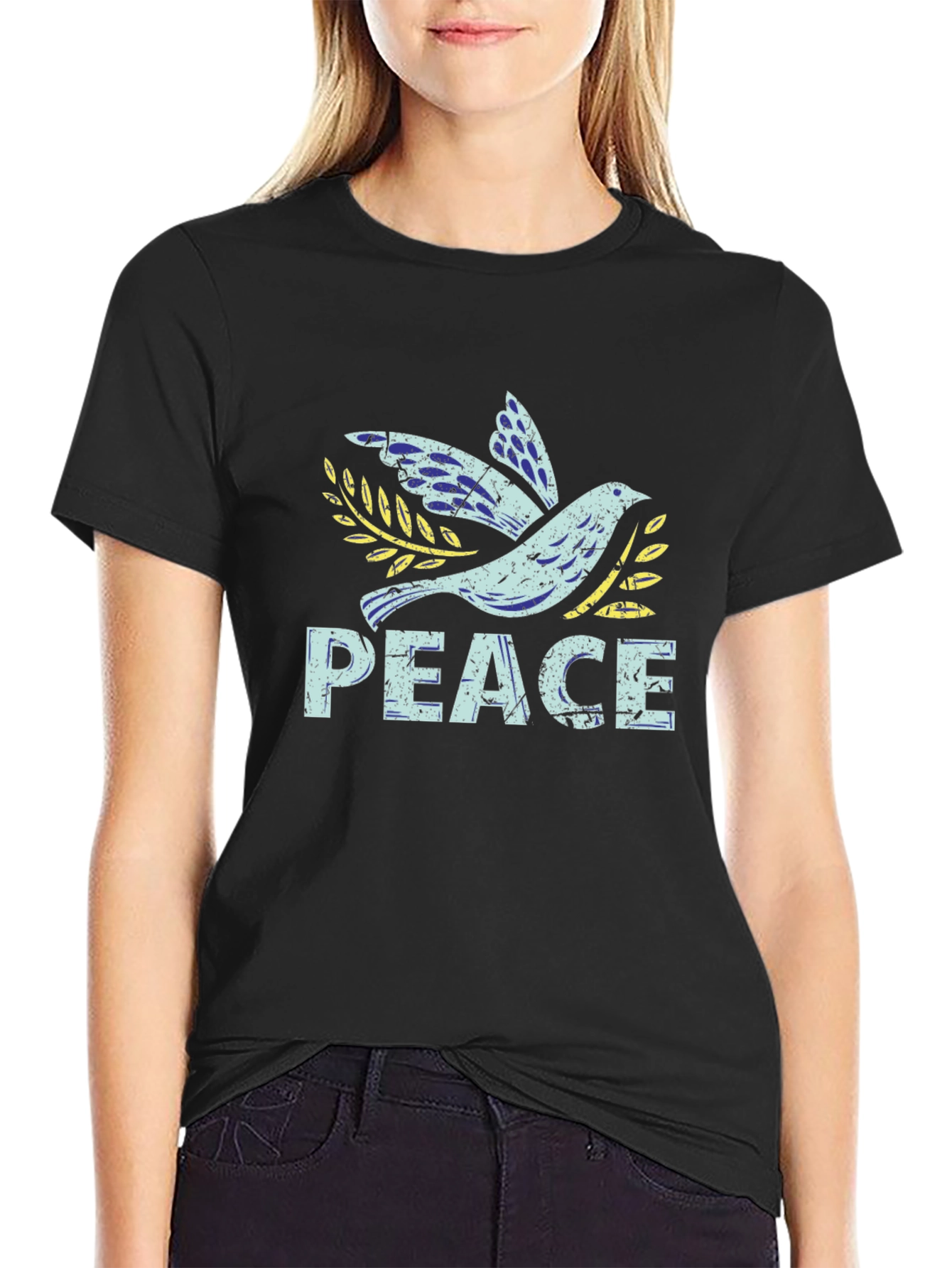 Peace Dove Graphic Tee - Unisex Soft Cotton Blend