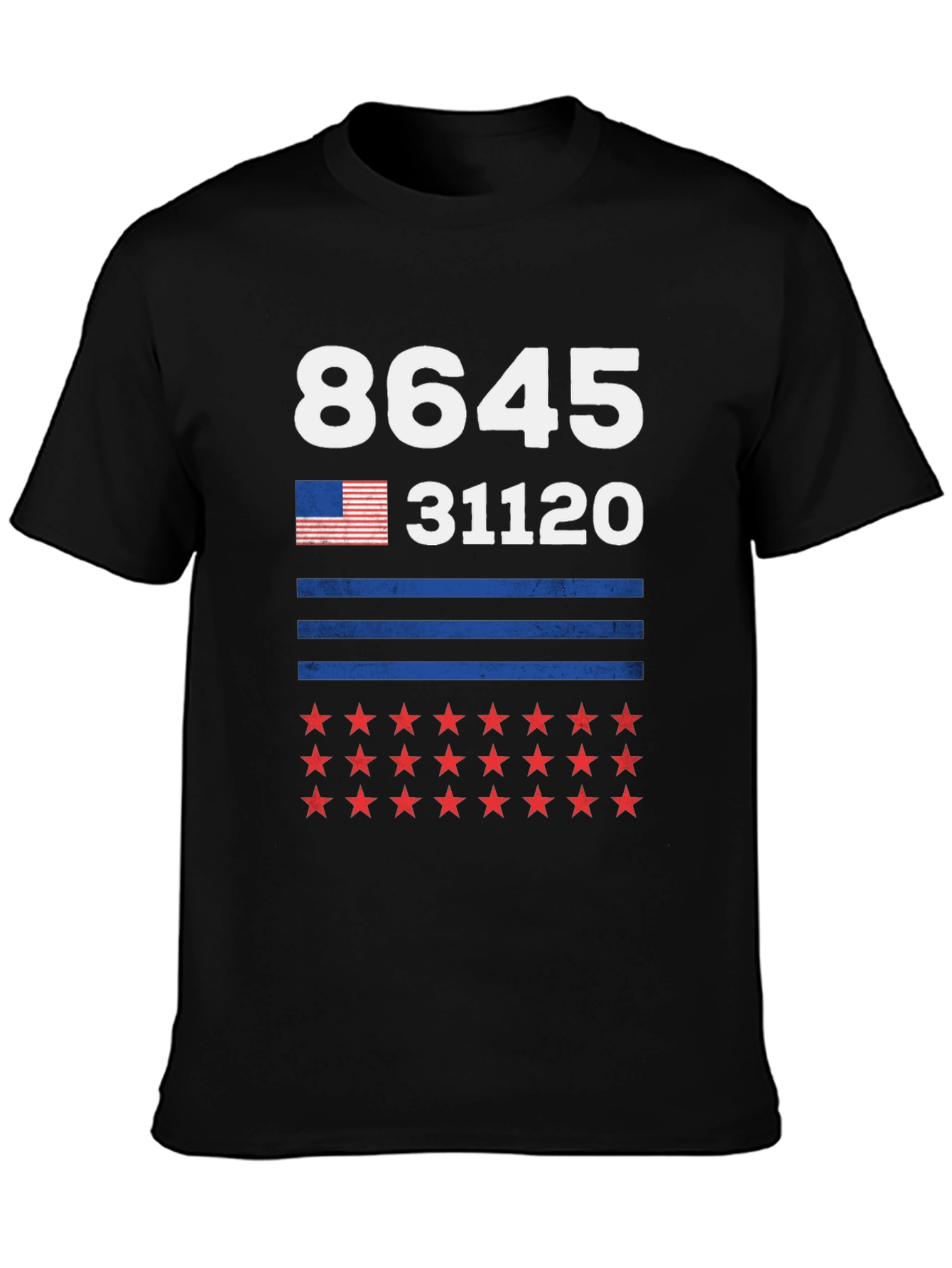 8645 Anti-Trump T-Shirt Patriot USA